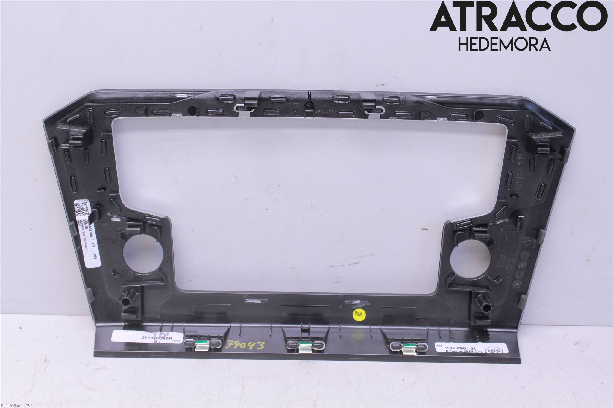 Volkswagen VW PASSAT 15-19 Innr Radio Ramme