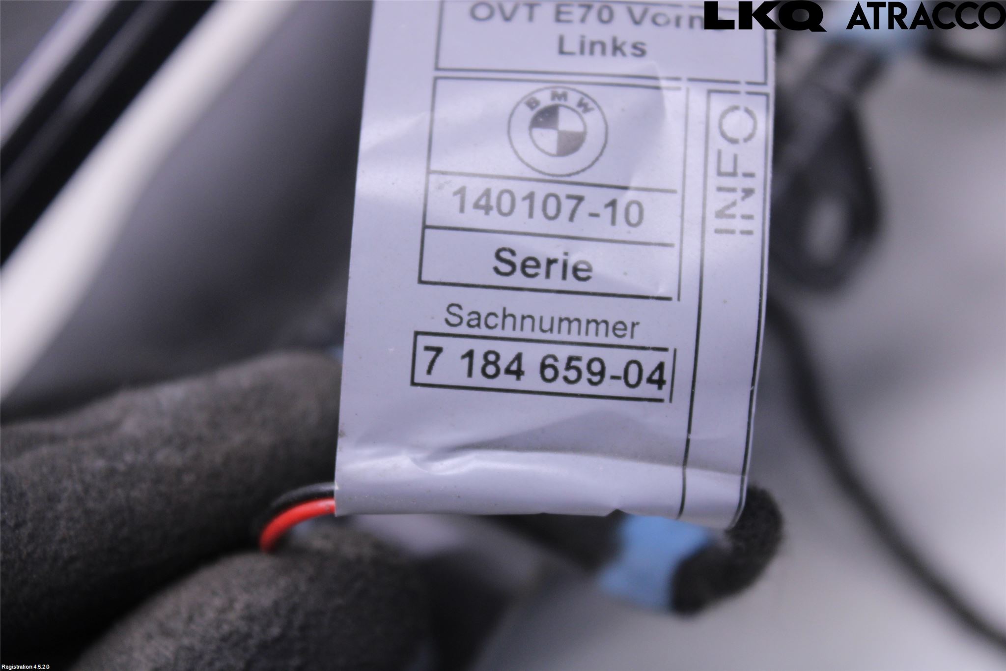BMW X5 E70 07-13 Dørhandtak Ytre Venstre