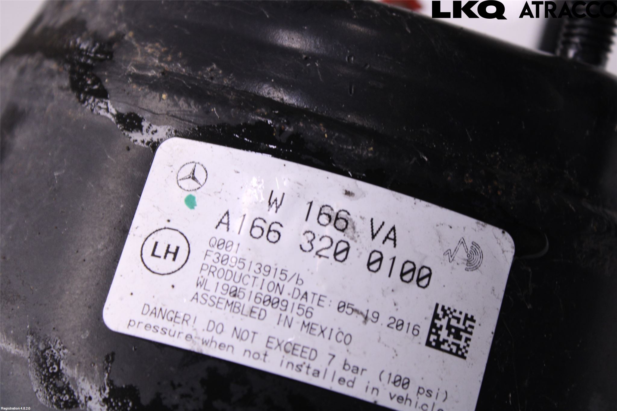 Mercedes-Benz MB GL/GLS-KLASS (X166) 12-19 Fjærbein Foran Venstre