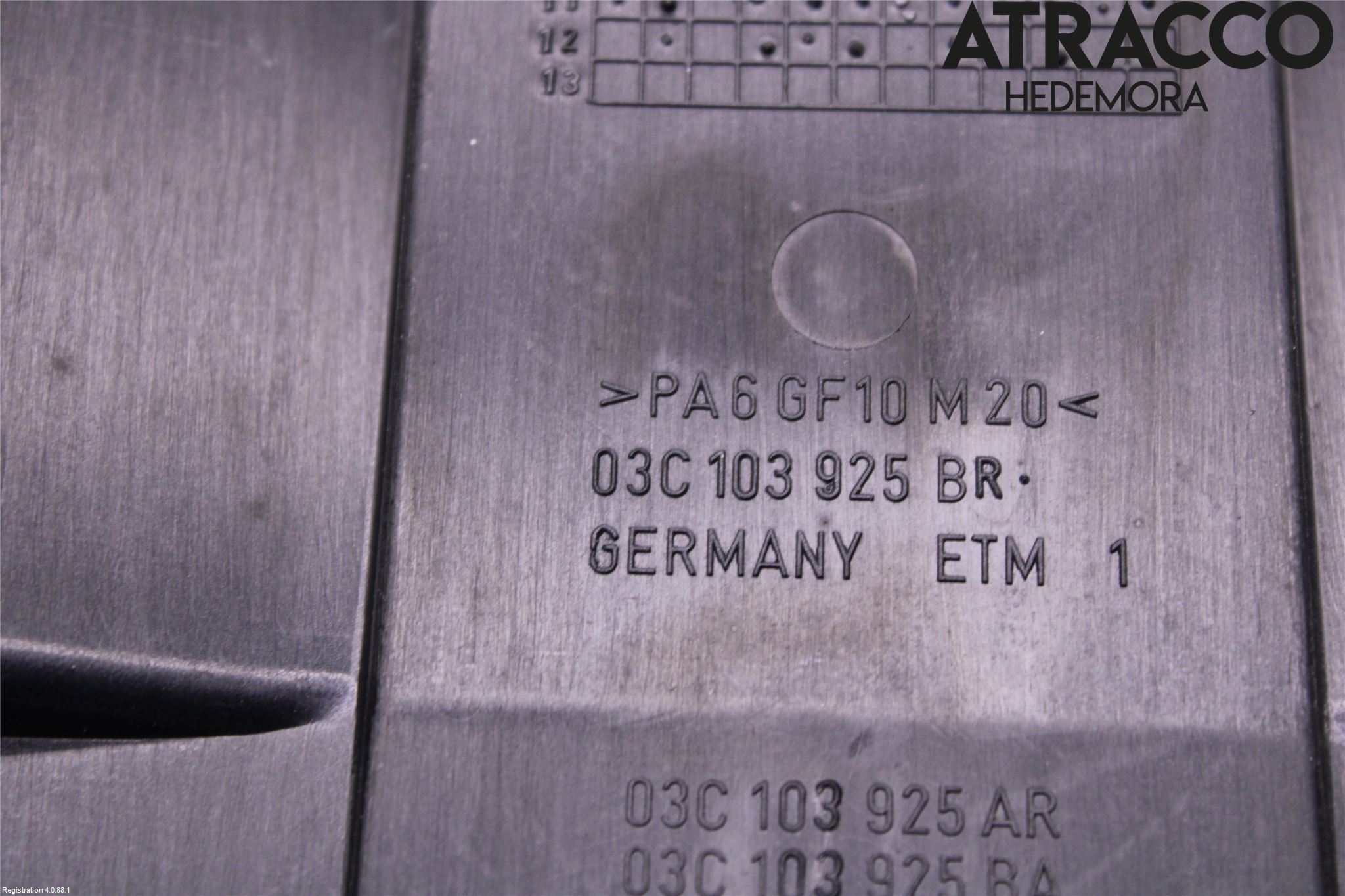 Volkswagen VW EOS  11- Motor Deksel Over Motor