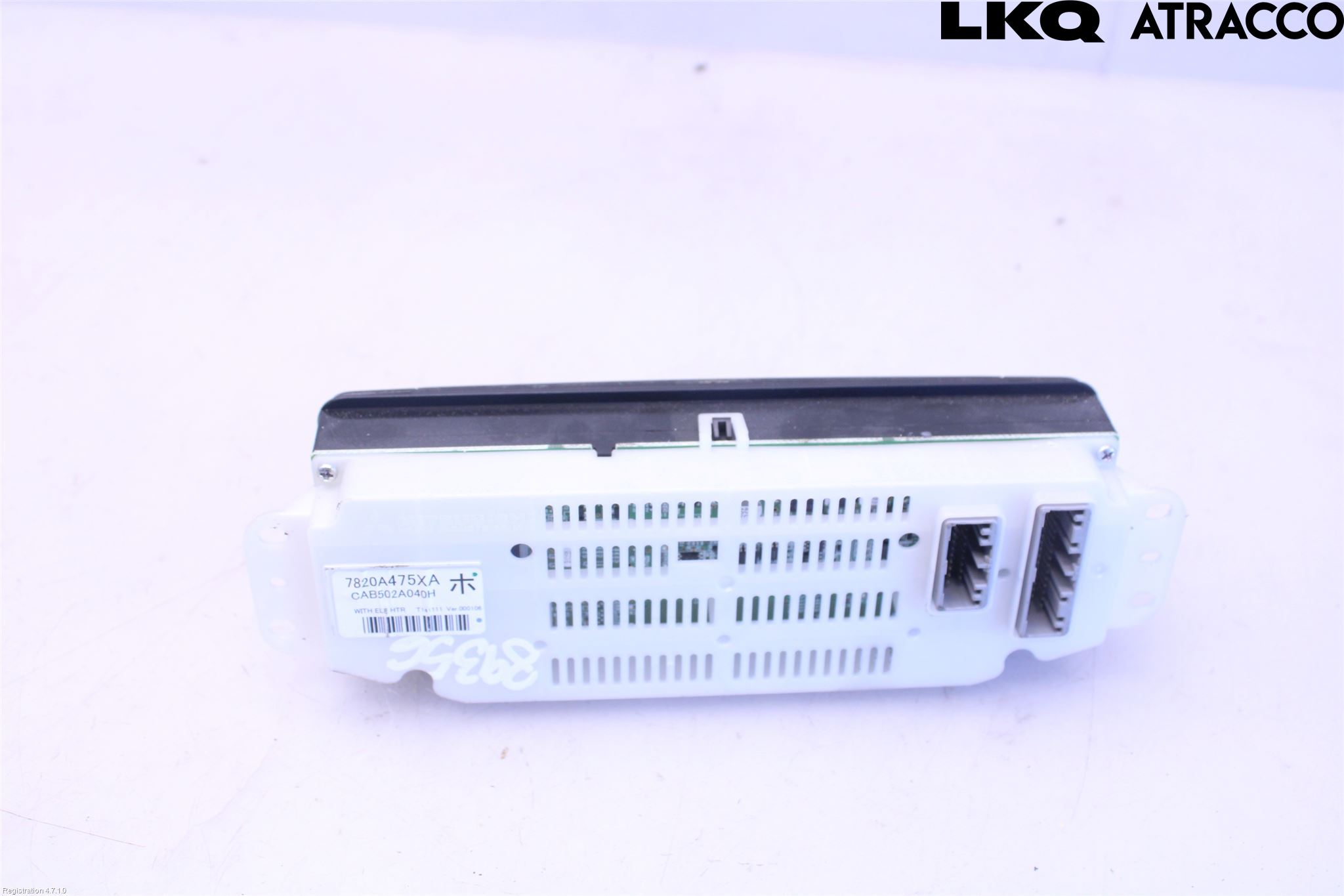 Mitsubishi OUTLANDER 13-21 Varme Ac Betjening-Display
