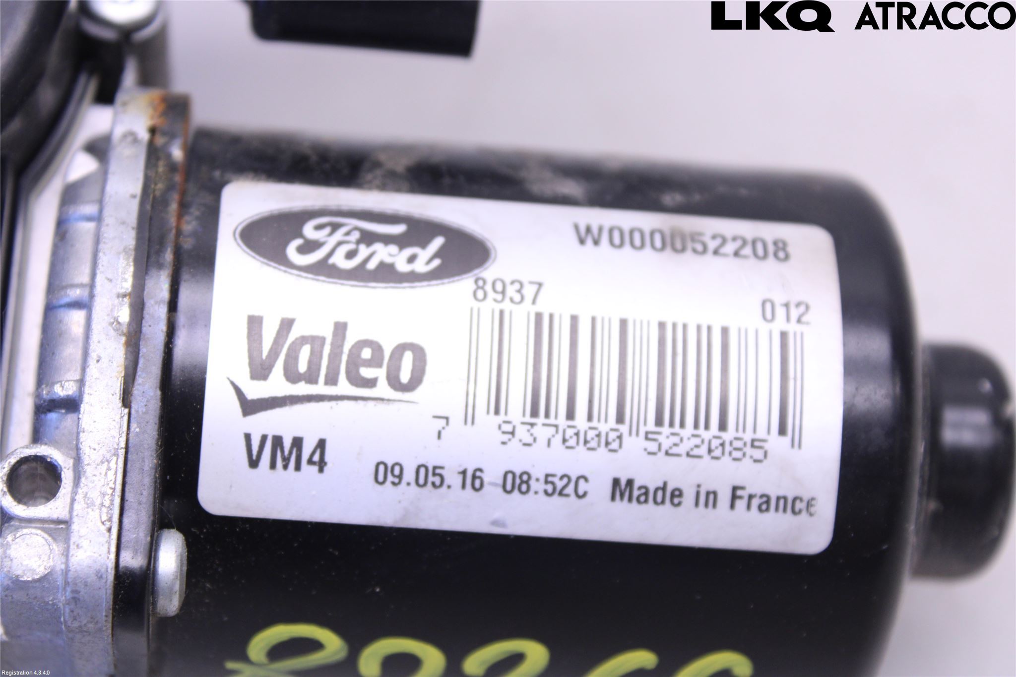 Ford S-MAX 15- Viskermotor Frontrute