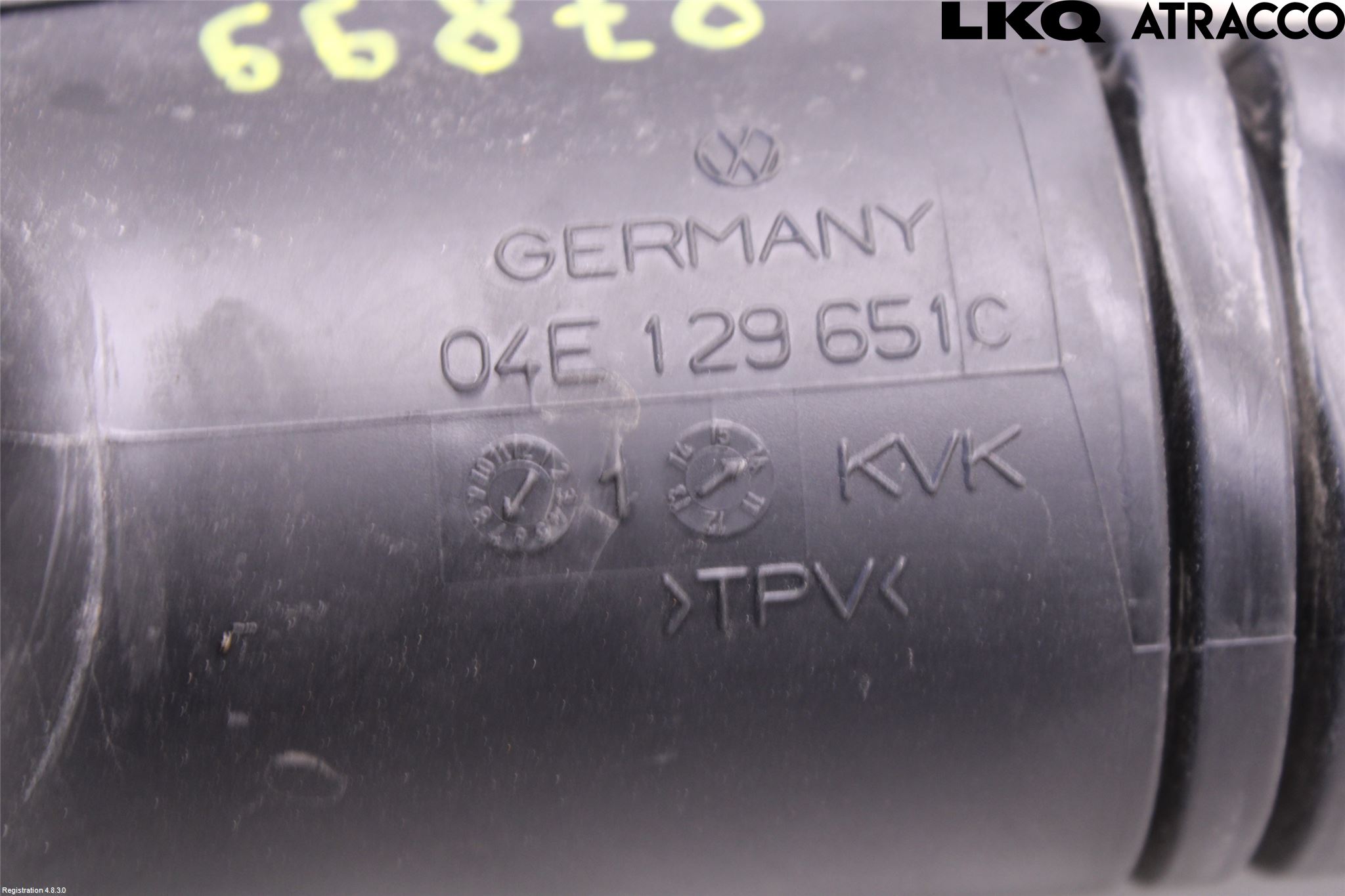 Volkswagen VW PASSAT 15-19 Inns Gummibelg - Slange