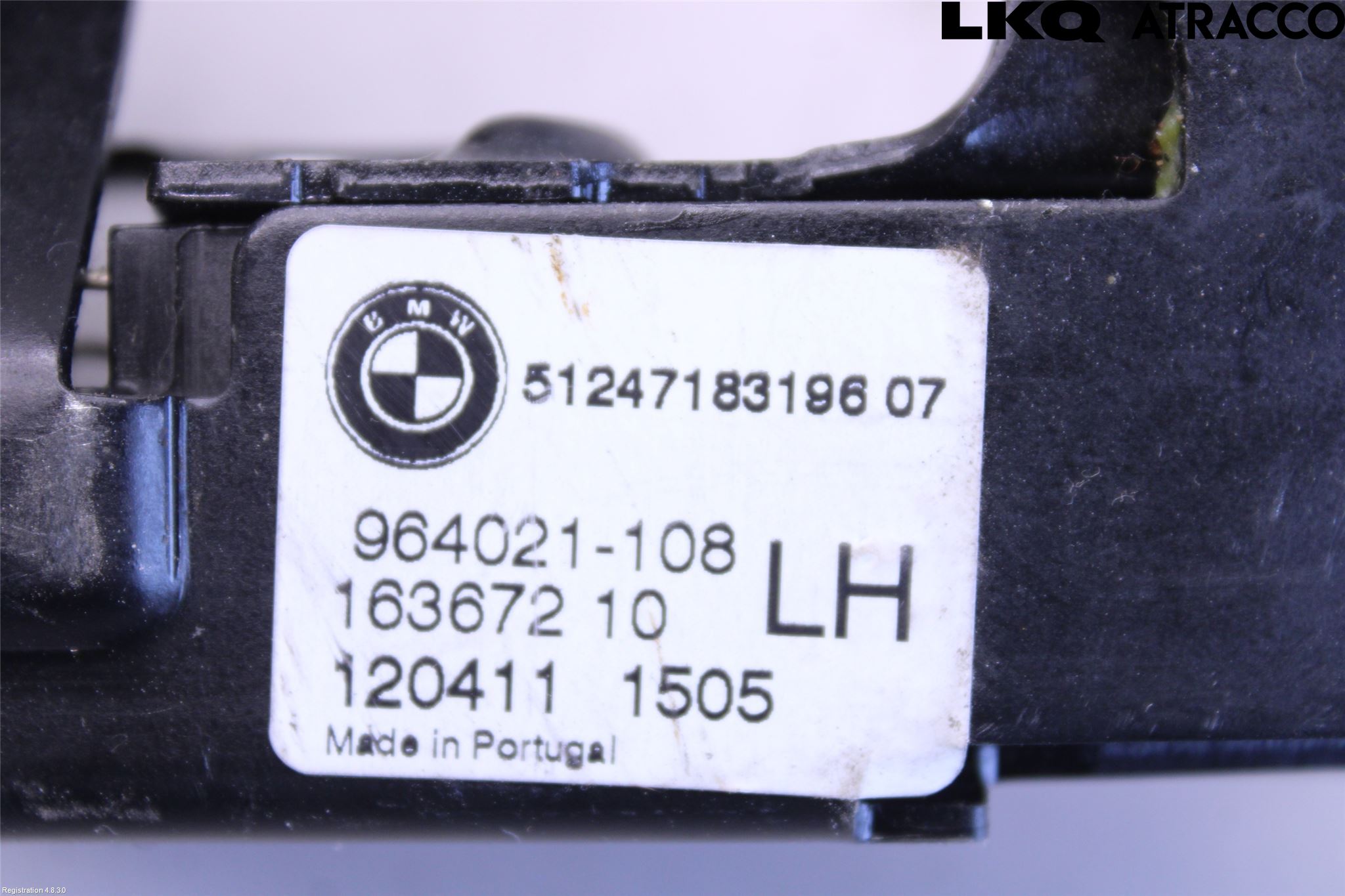 BMW X5 E70 07-13 Bakluke-Lokk Låsekasse
