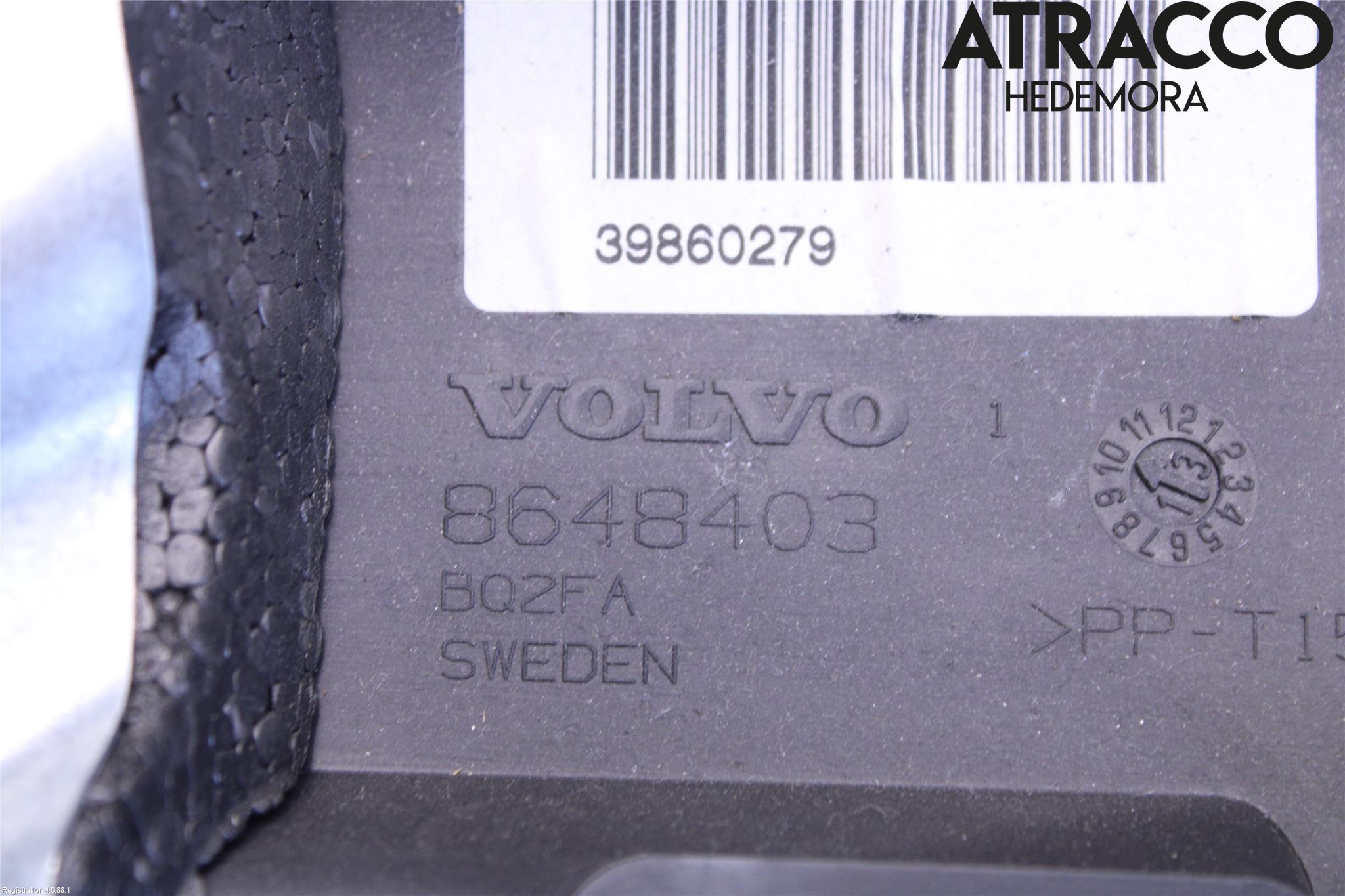 Volvo V60 14-18 Rattdeksel - Deksler