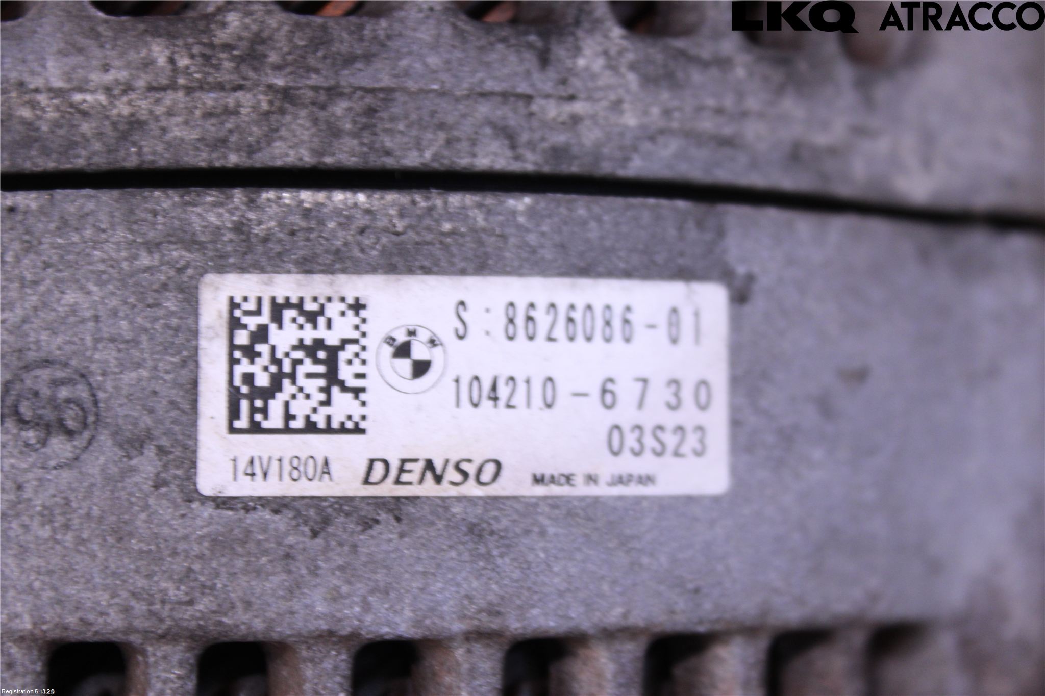 BMW 1 F20/F21 11-19 Dynamo