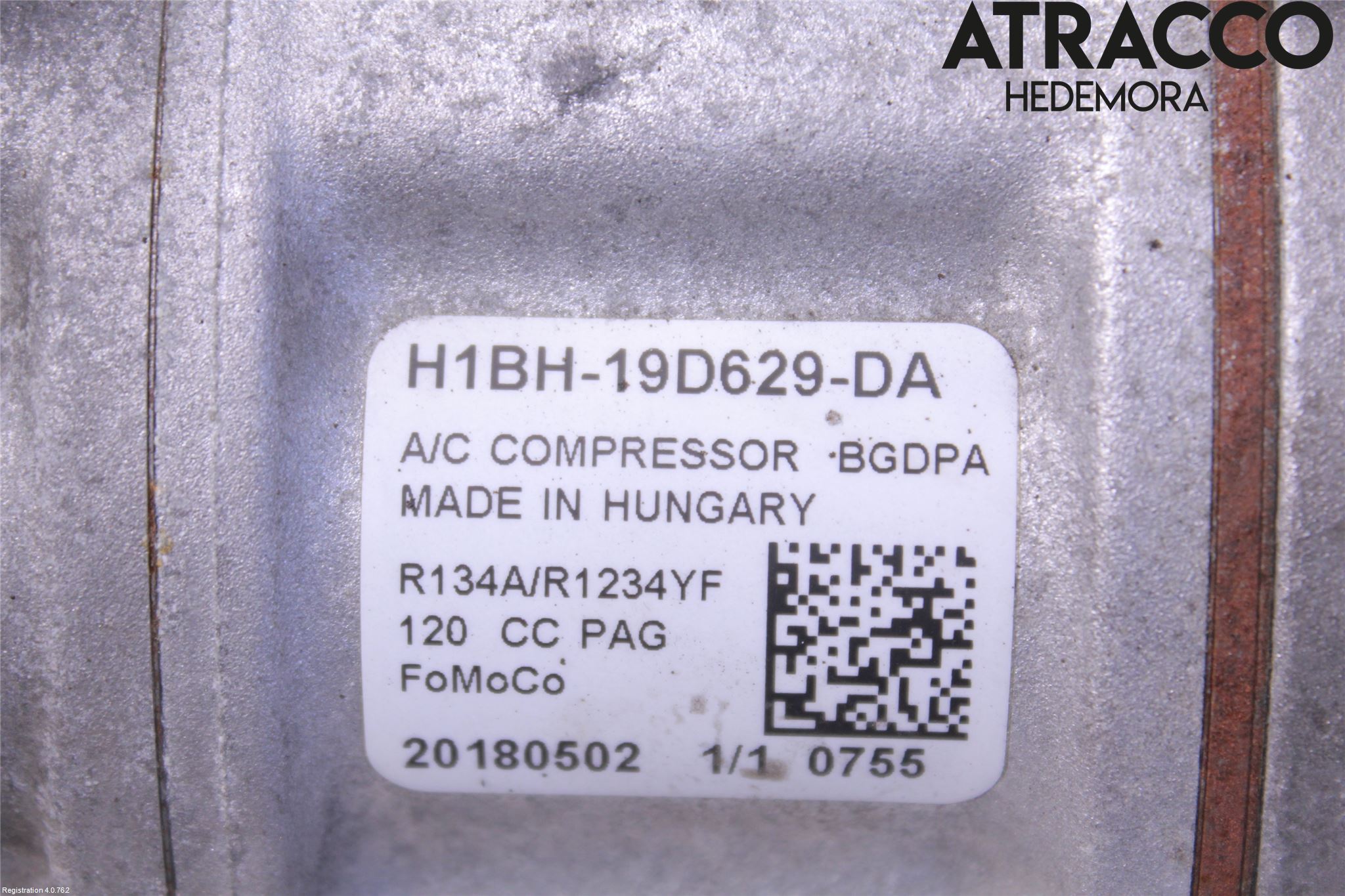 Ford FIESTA (VII) 18-23 Varme Ac Kompressor