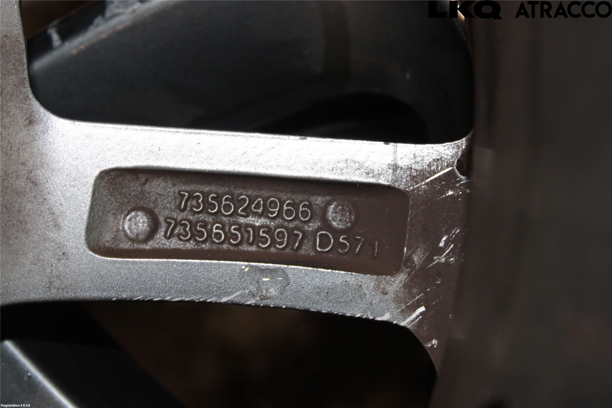 Fiat 500X 15- Felg Aluminium Sett 4Stk