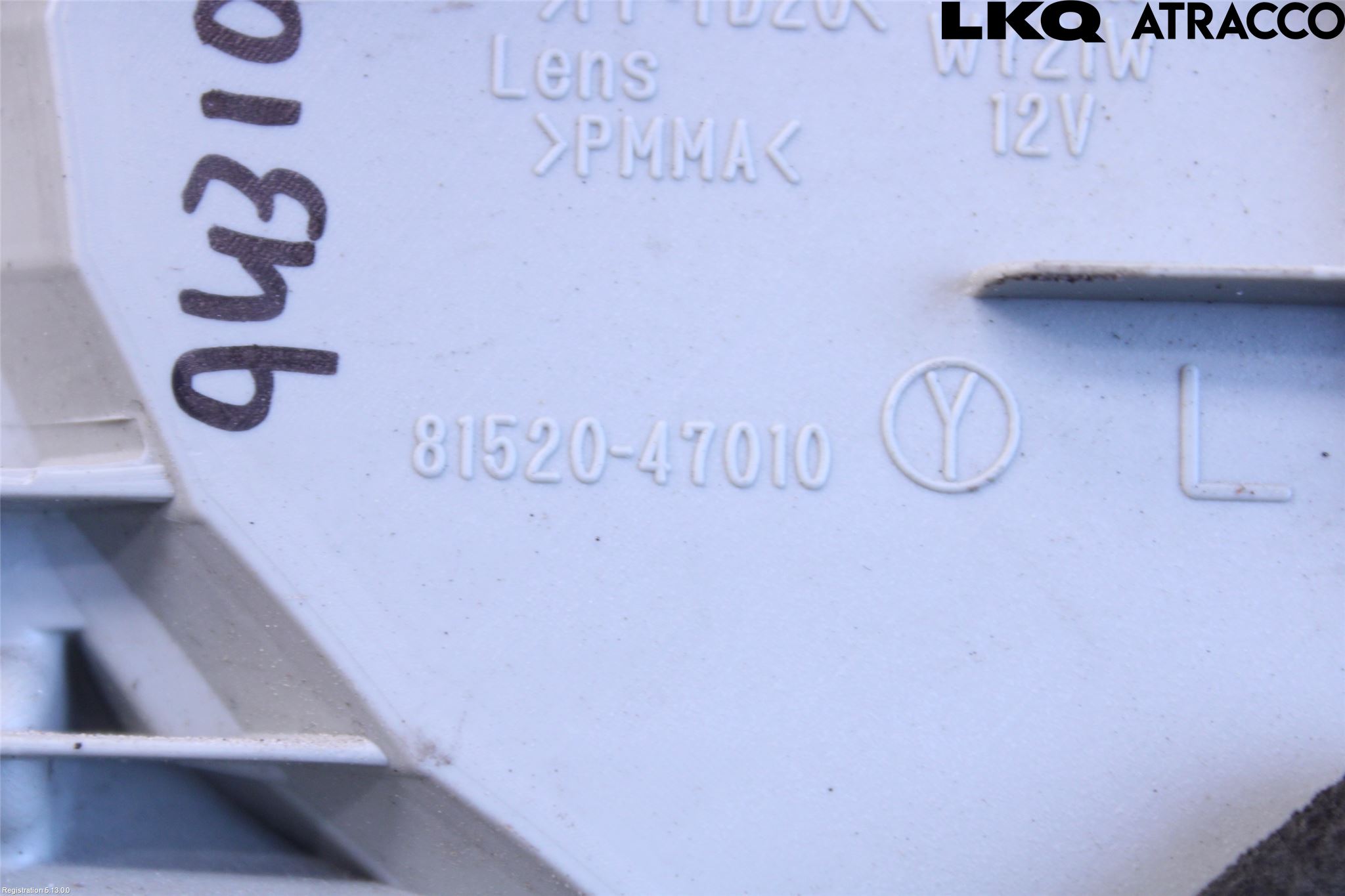 Toyota PRIUS ZVW30 09-20 Blinklykt Foran Venstre