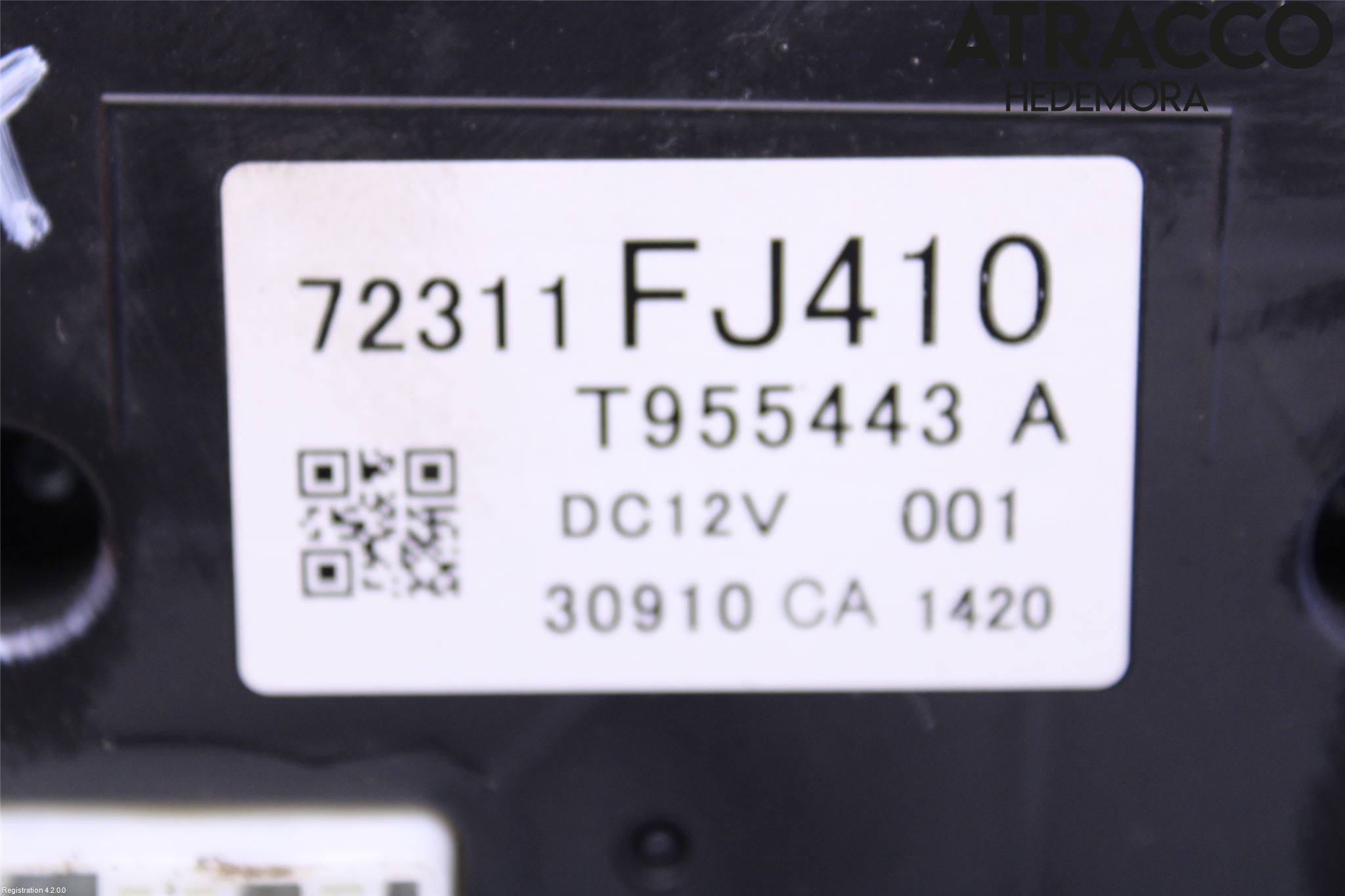 Subaru XV 12-17 Varme Ac Betjening-Display