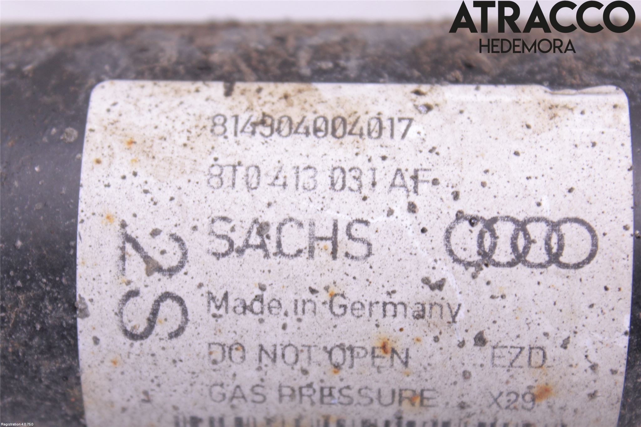 Audi A5 07-16 Fjærbein Foran Høyre