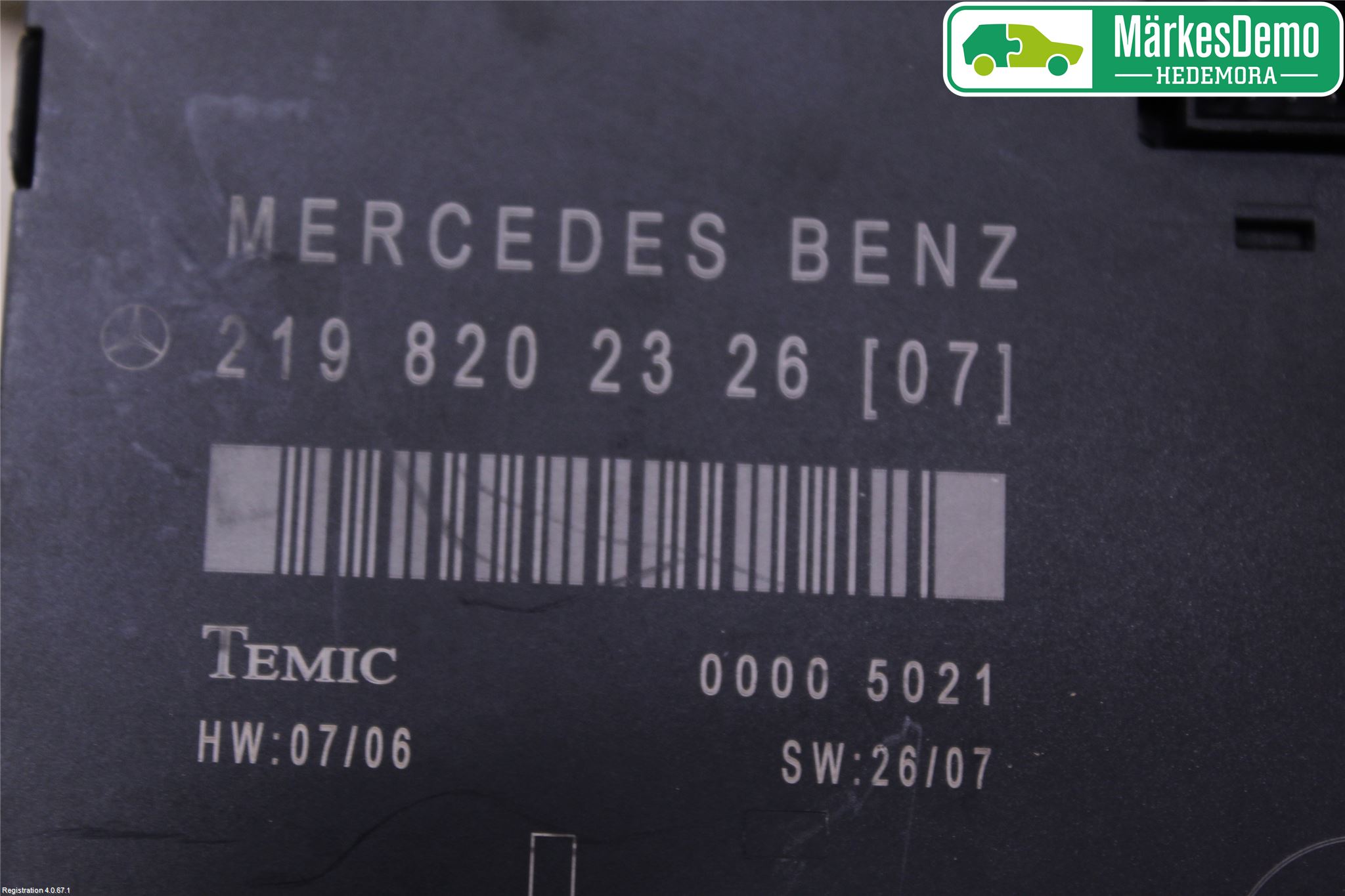Mercedes-Benz MB CLS (C219) 03-11 Styreenhet Dør