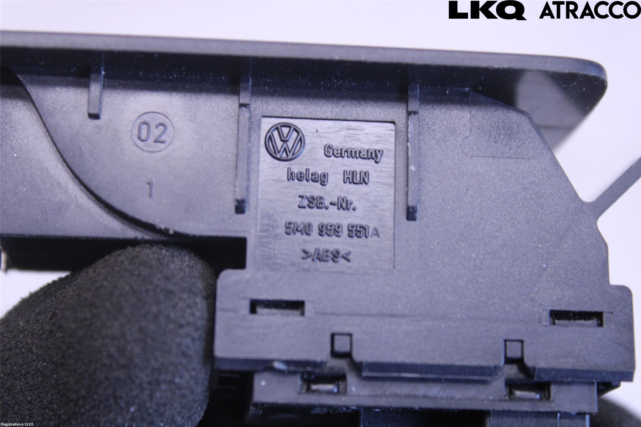 Volkswagen VW GOLF PLUS/CROSS GOLF 04-14 Bryter Drivstoff Tankluke