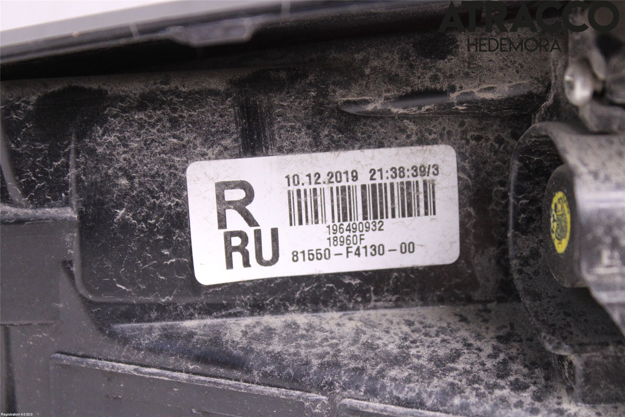 Toyota C-HR 16-23 Baklykt Høyre