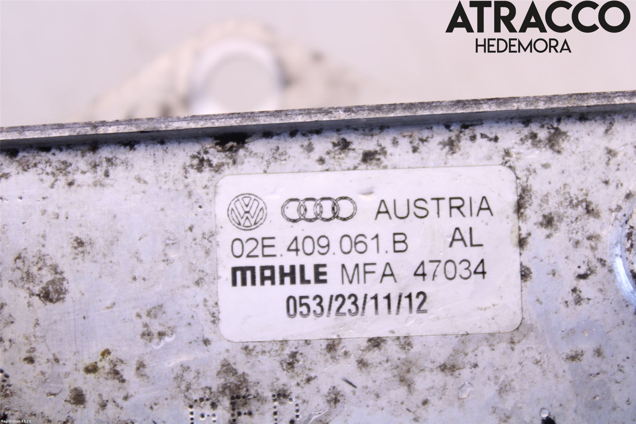 Volkswagen VW PASSAT 11-14 Radiator Oljekjøler Automatgea