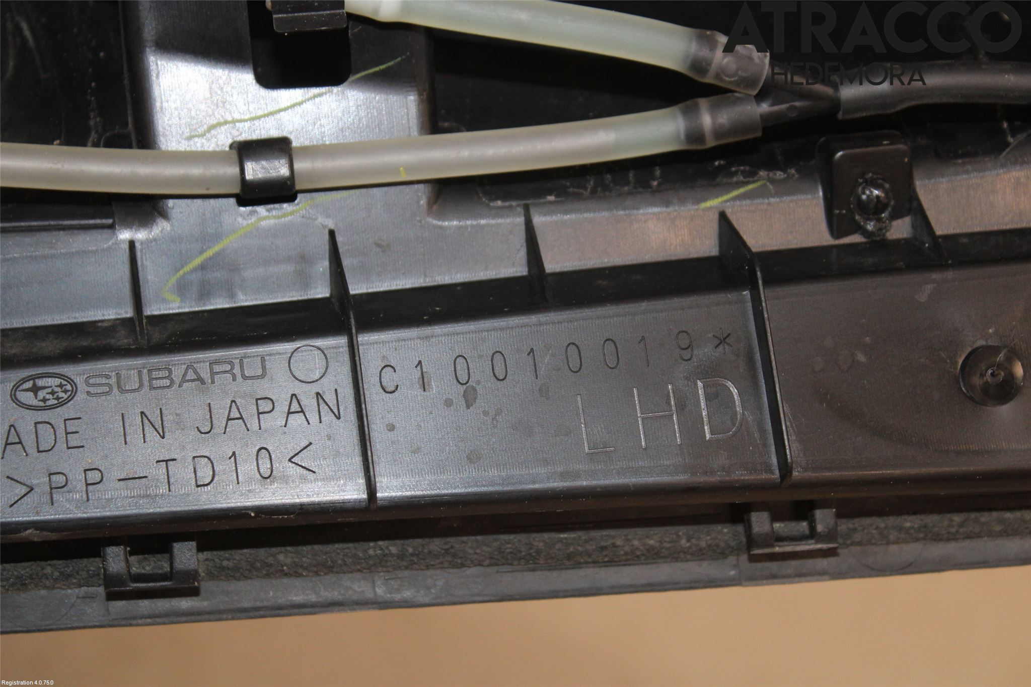 Subaru XV 12-17 Visker Deksel-Grill-Under Frr