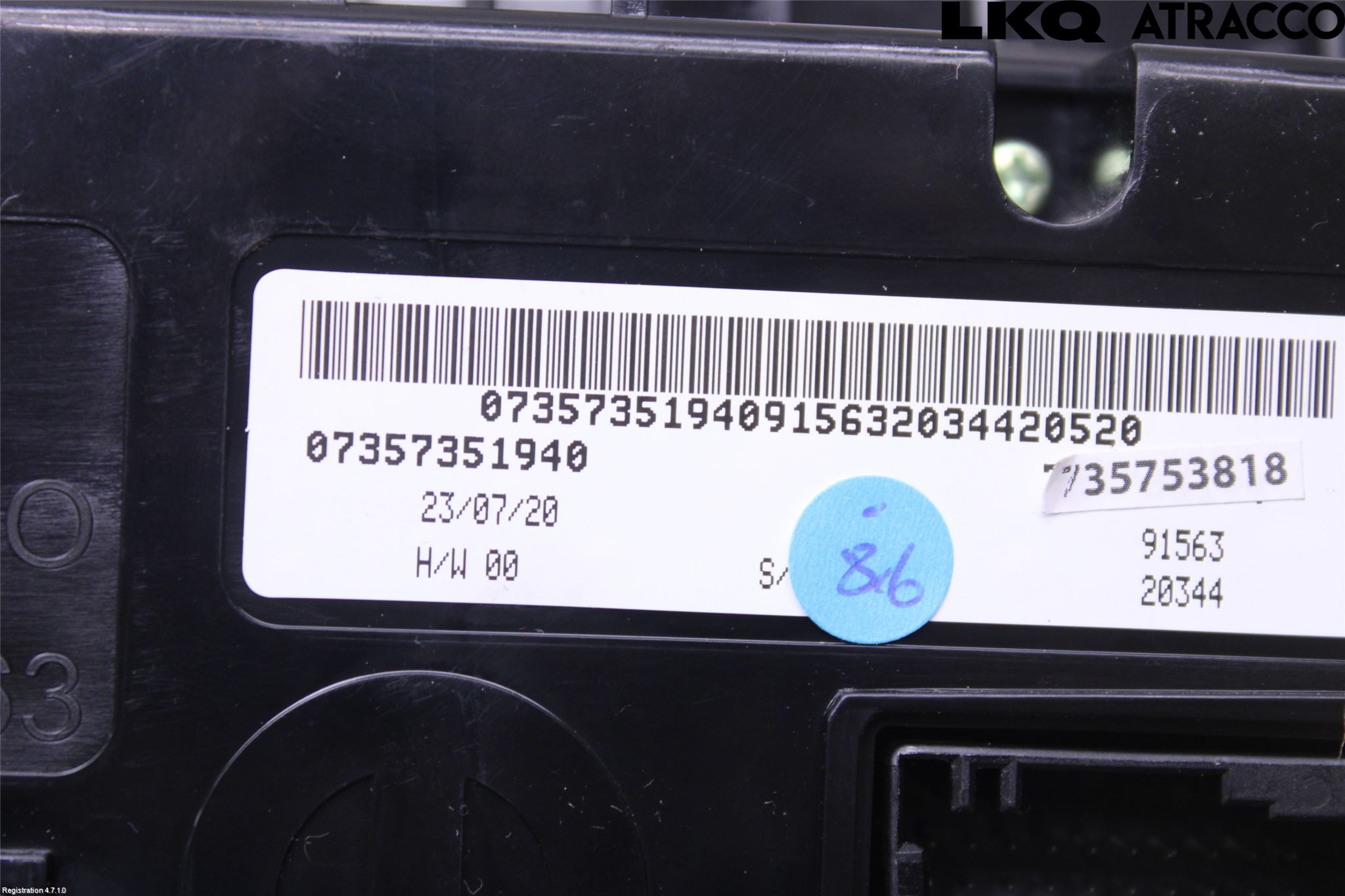Fiat TIPO/CROSS 16- Varme Ac Betjening-Display