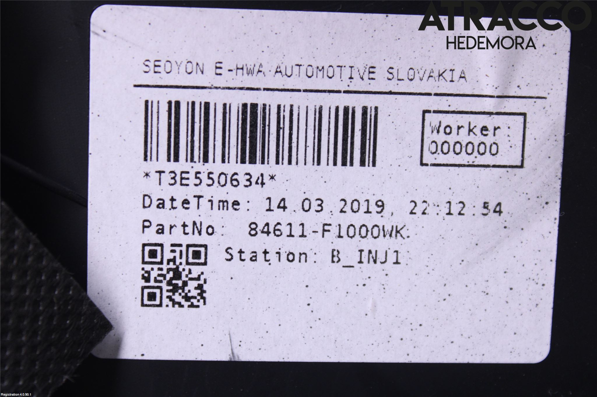 Kia SPORTAGE (QL) 16-21 Innr Konsoll-Lomme