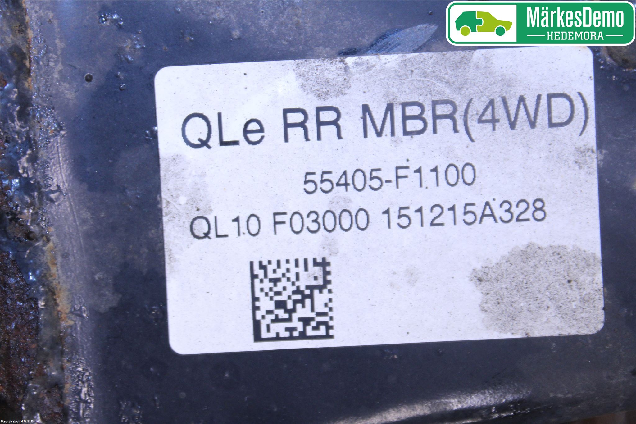 Kia SPORTAGE (QL) 16-21 Bakaksel Feste Travers-Ramme