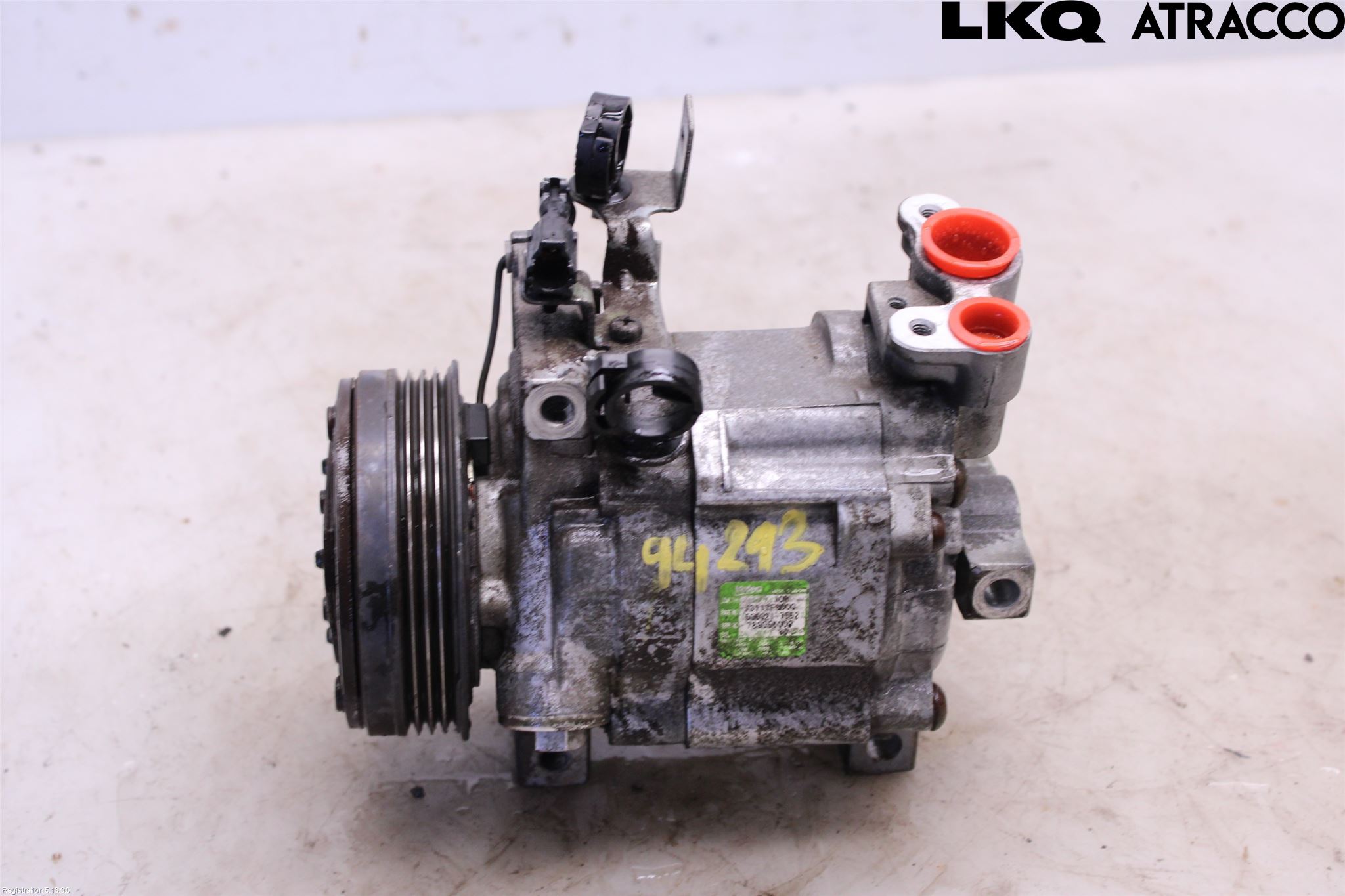 Subaru IMPREZA III 08-11 Varme Ac Kompressor