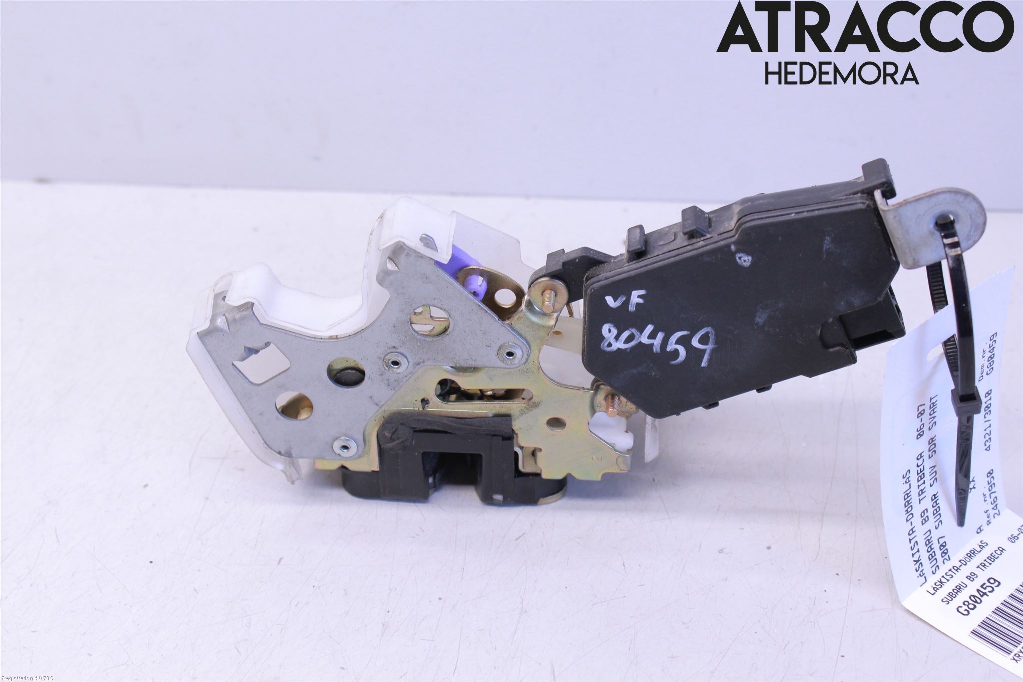 Subaru B9 TRIBECA  06-07 Dørlås - Låsekasse