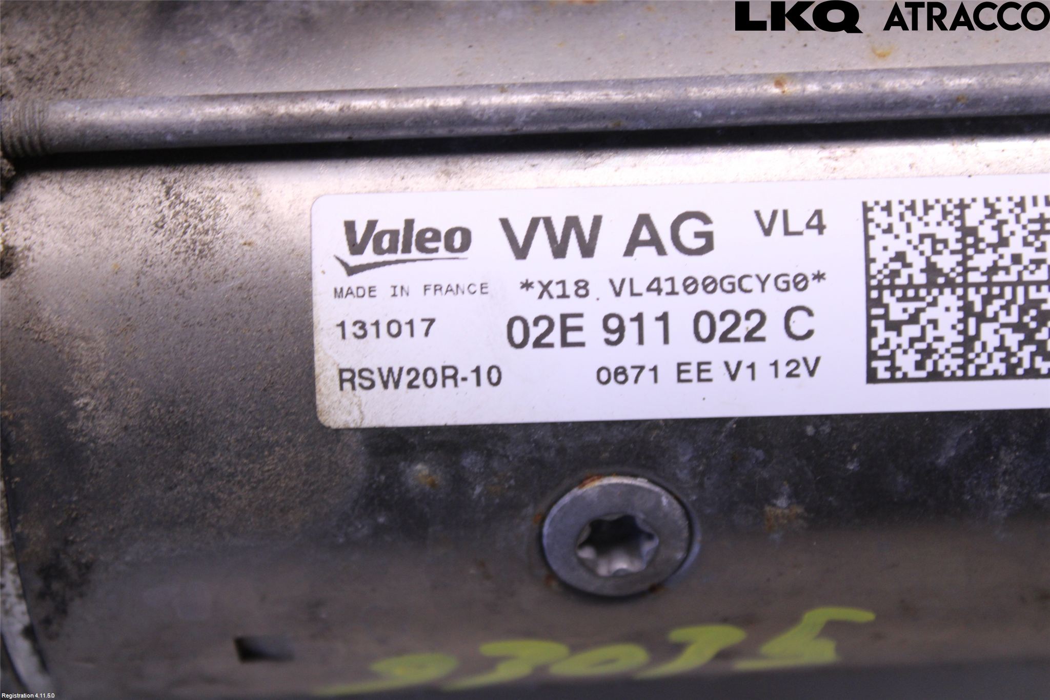 Skoda KODIAQ 17-24 Startmotor Diesel