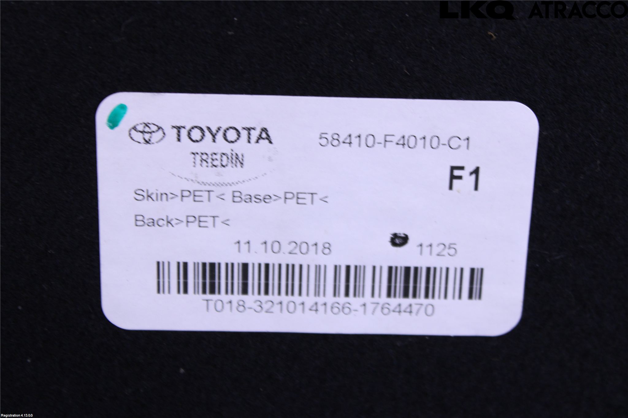 Toyota C-HR 16-23 Innr Bagasjeromkledsel