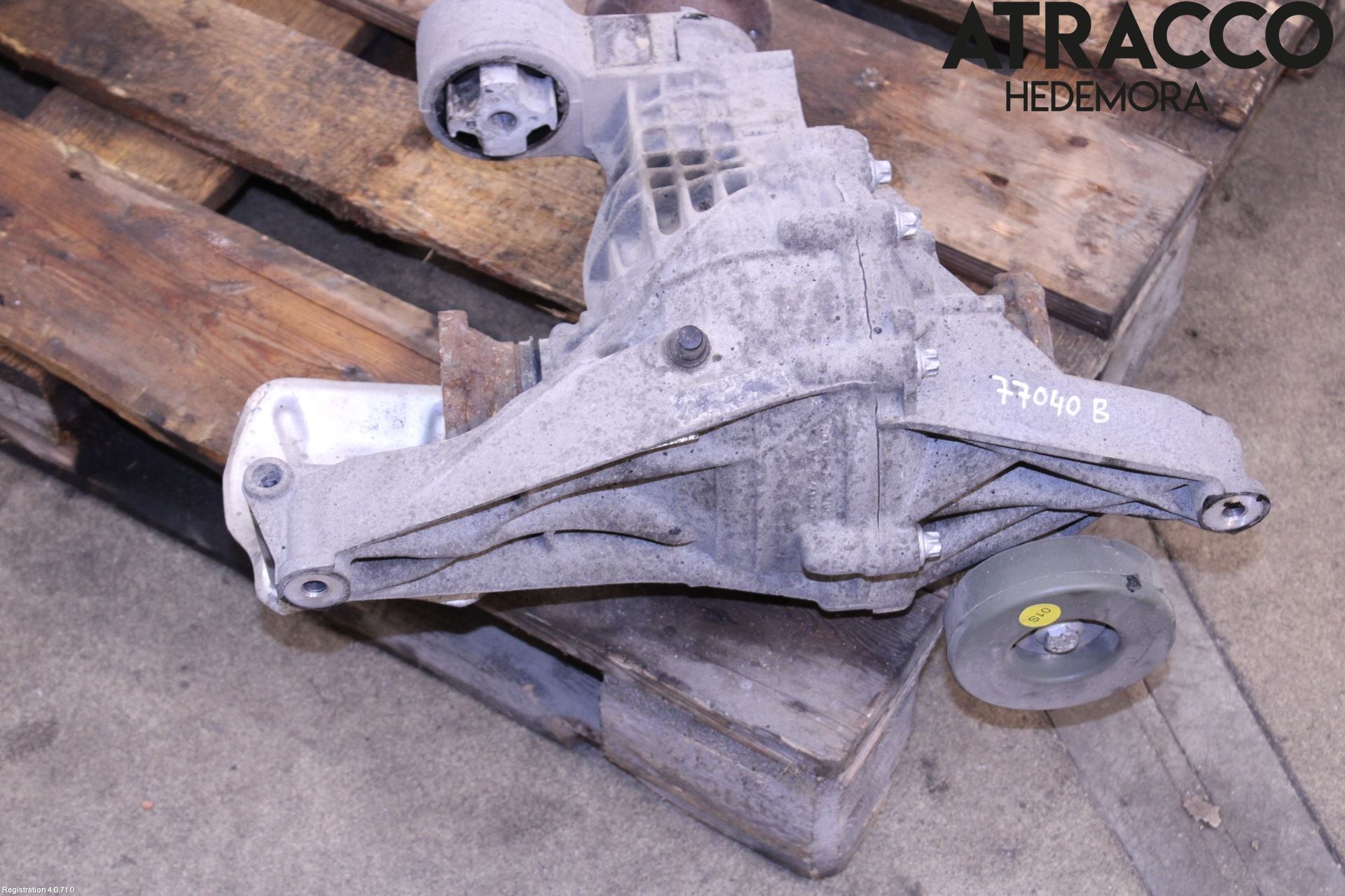 Audi A4/S4 B9 16-19 Bakaksel Kardang Bak -Diff