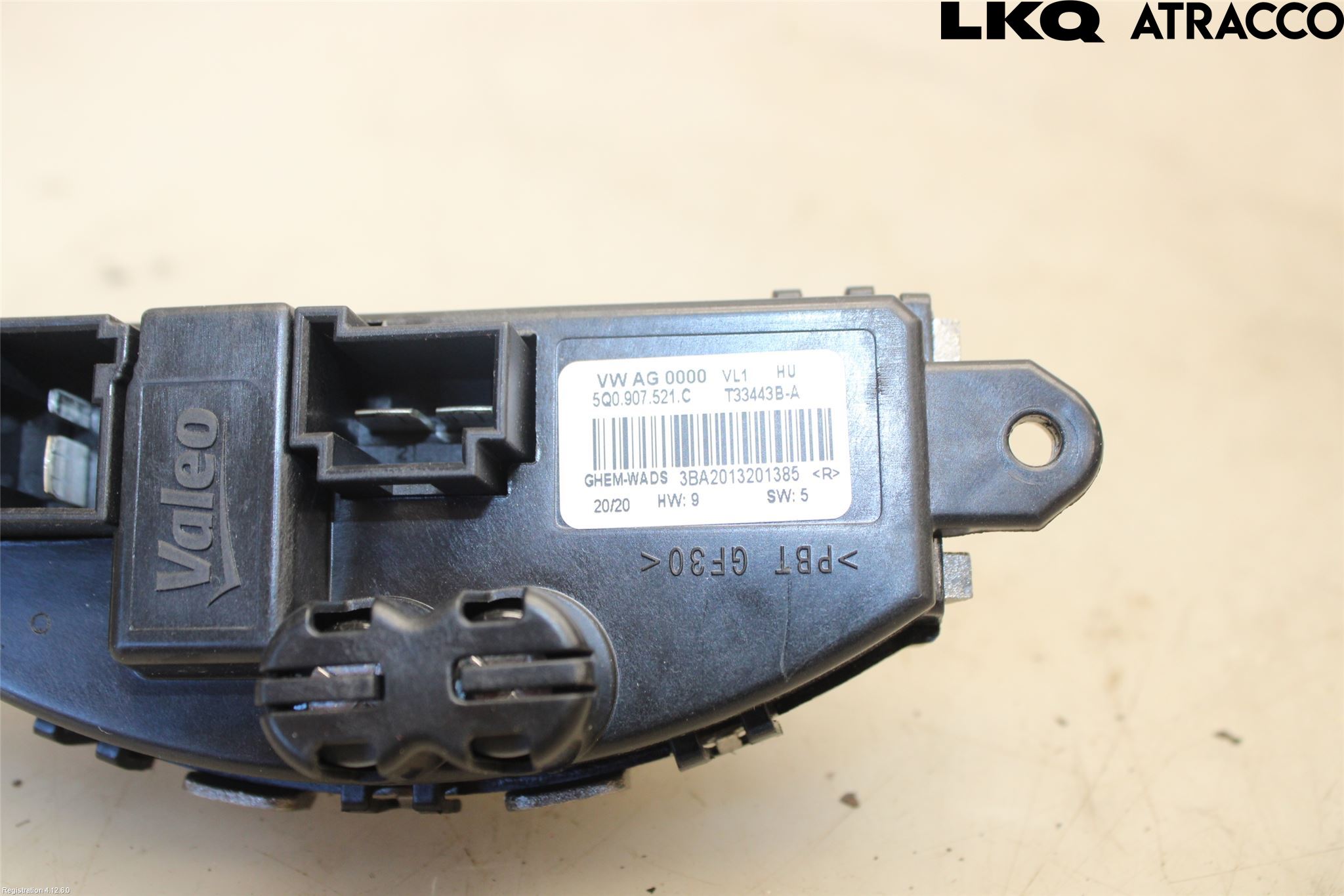 Skoda SCALA 19- Varmeapparat Viftemotstand