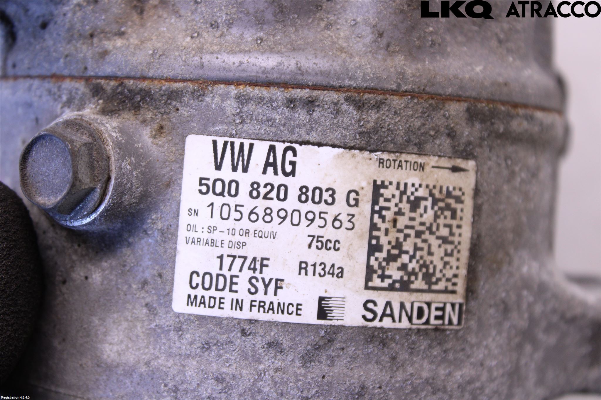 Skoda FABIA 15-21 Varme Ac Kompressor