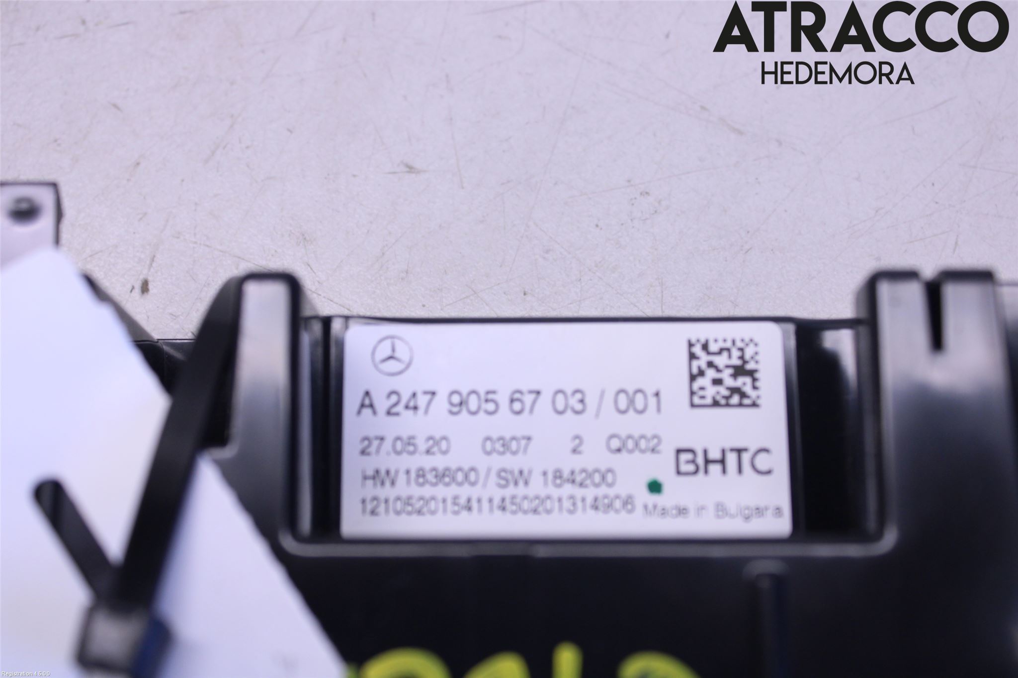 Mercedes-Benz MB GLA-KLASS (H247) 20- Varme Ac Betjening-Display