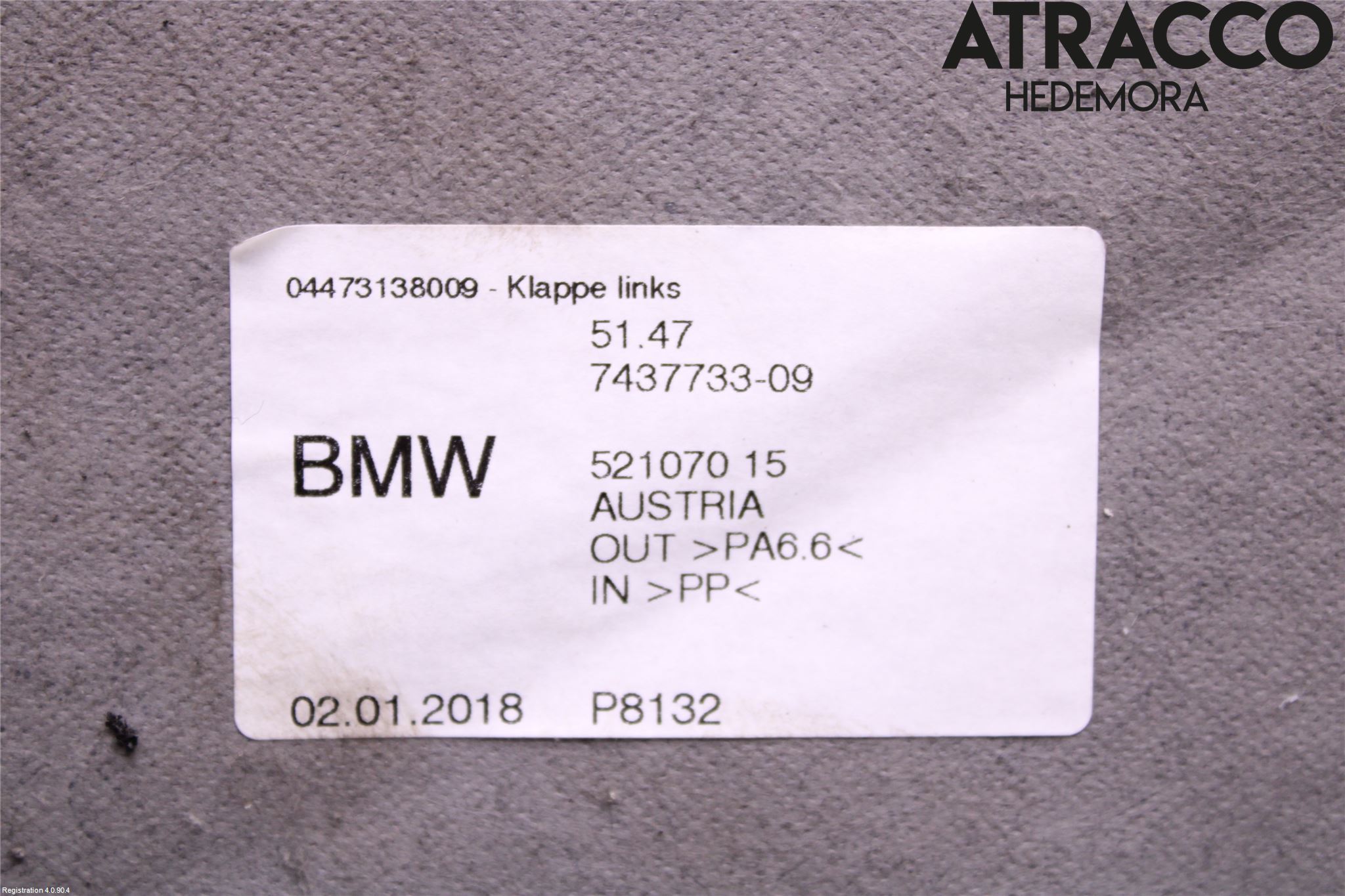 BMW 5 G30/G31/F90 17-23 Innr Bakpart