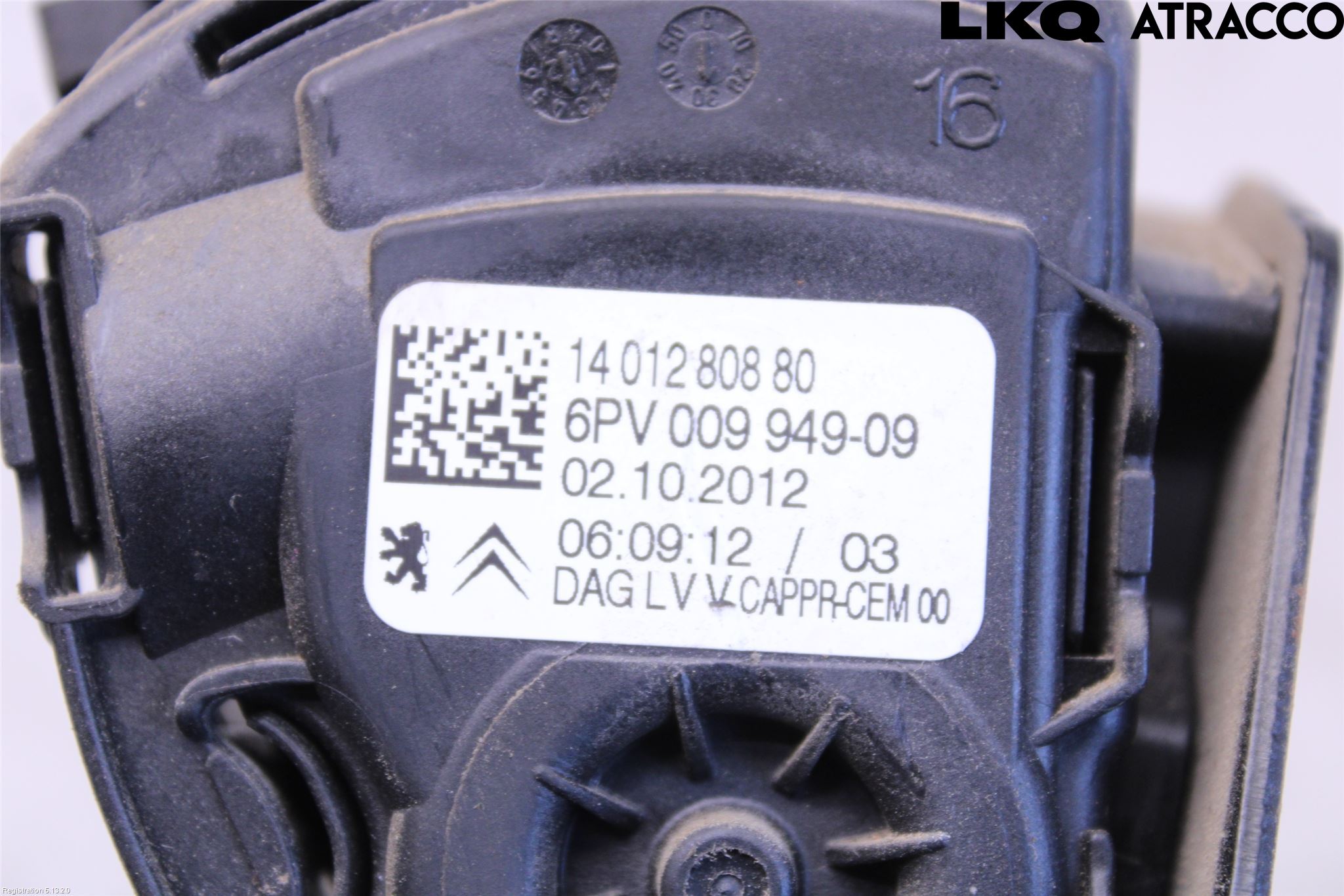 Peugeot EXPERT 15-16 Gasspedal