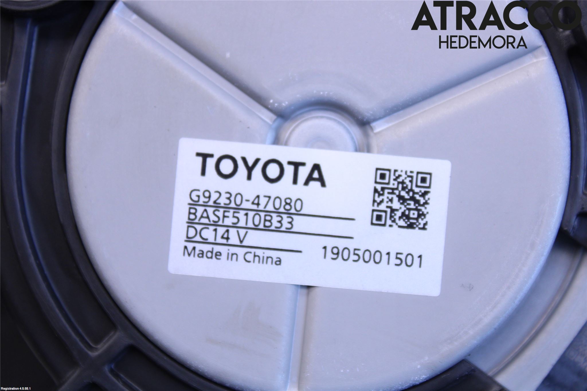 Toyota C-HR 16-23 Varme Ac Kjølevifte