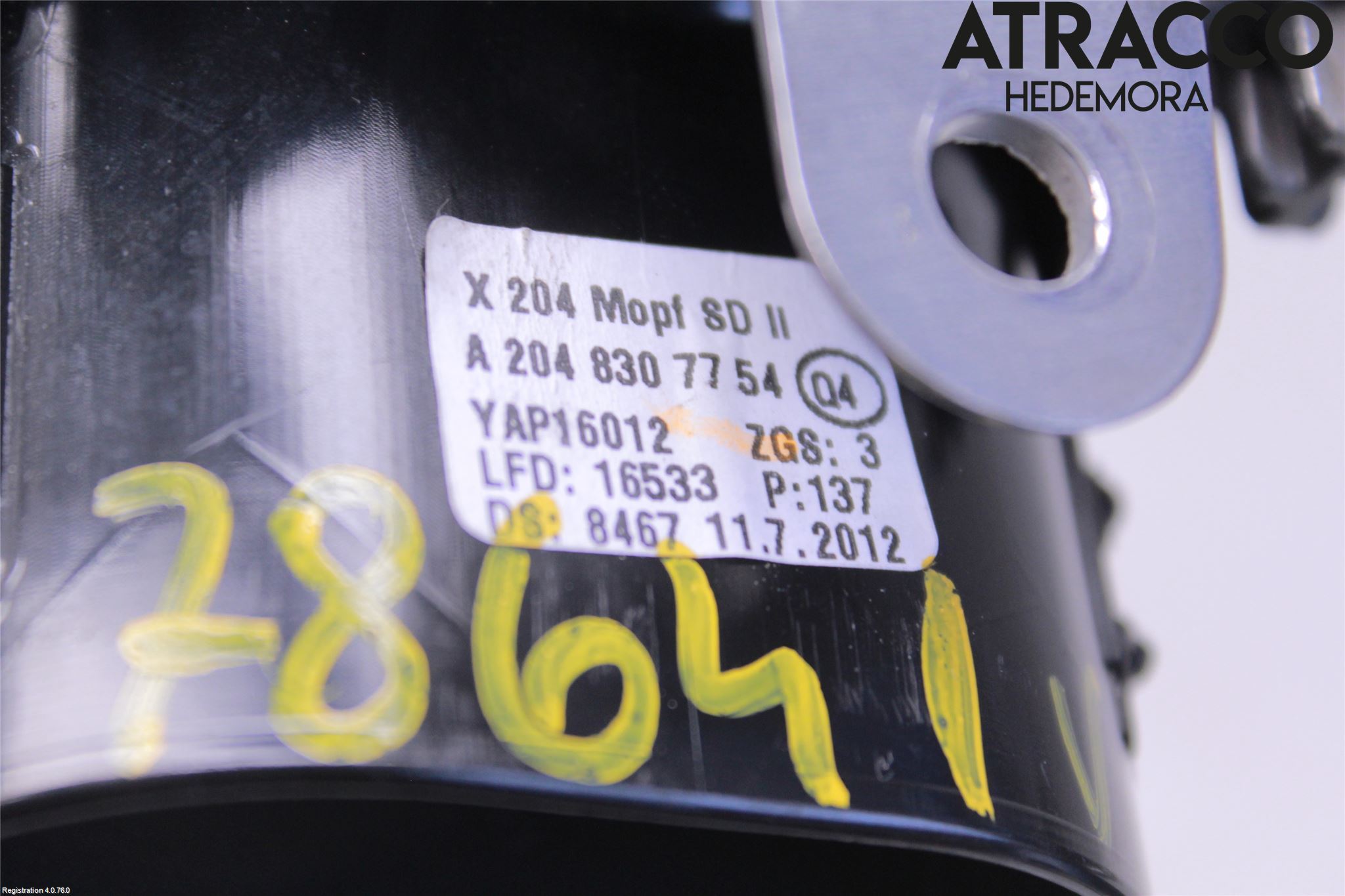 Mercedes-Benz MB GLK-KLASS (X204) 08-16 Dashbord Kanal - Dyse