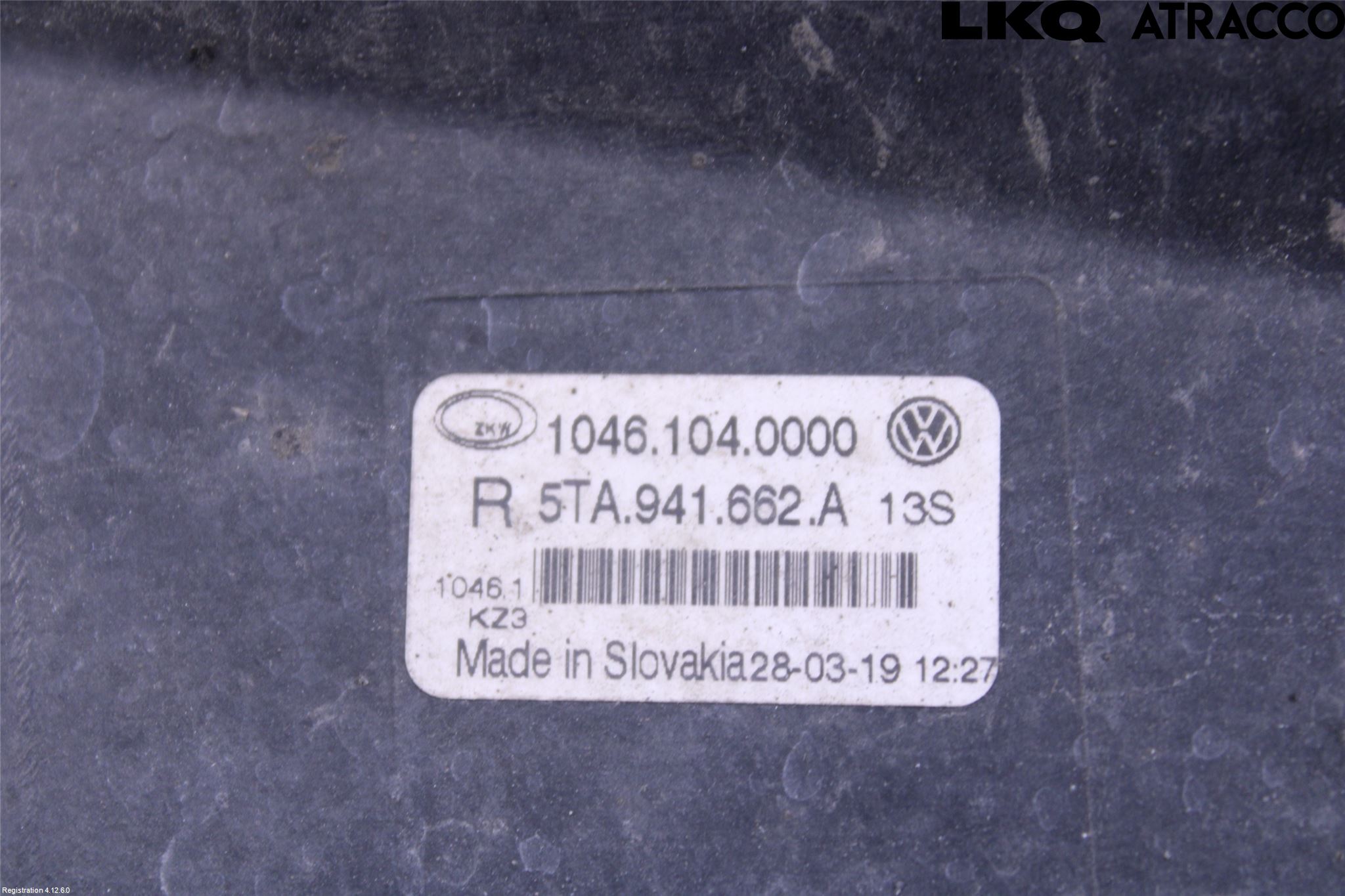 Volkswagen VW TOURAN 16- Frontlykt-Kurve-Tåkelys