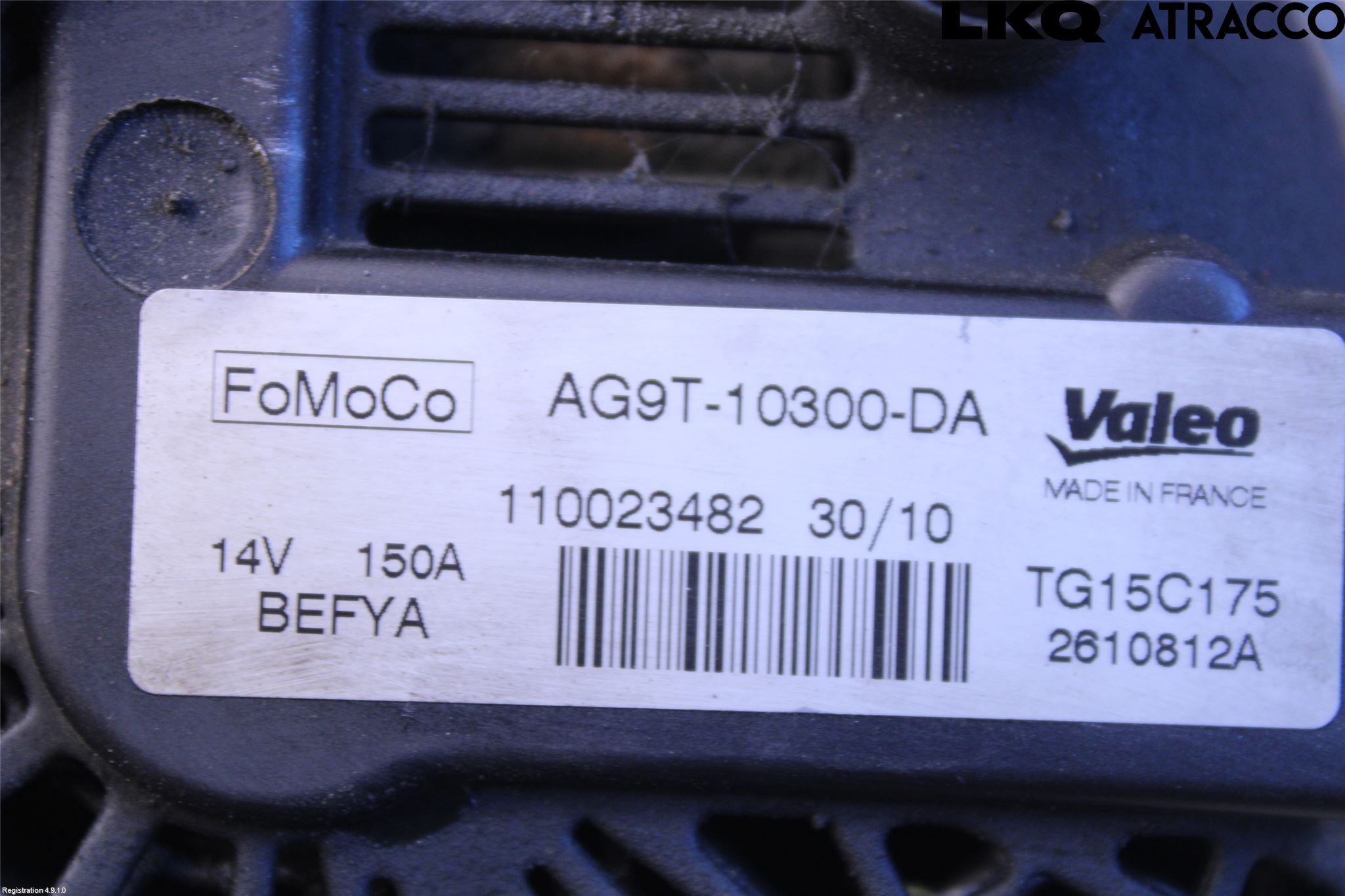 Ford MONDEO 07-15 Dynamo