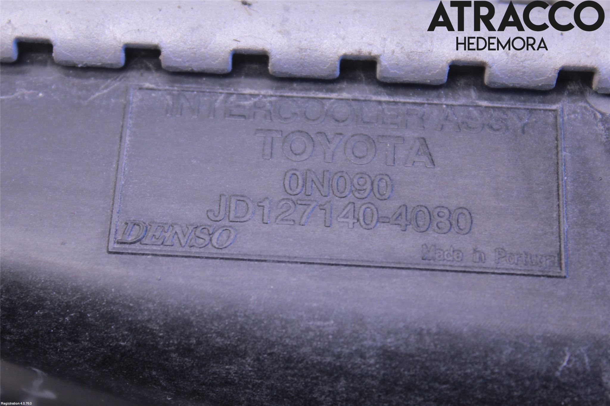 Toyota YARIS XP130 12-14 Intercooler Radiator
