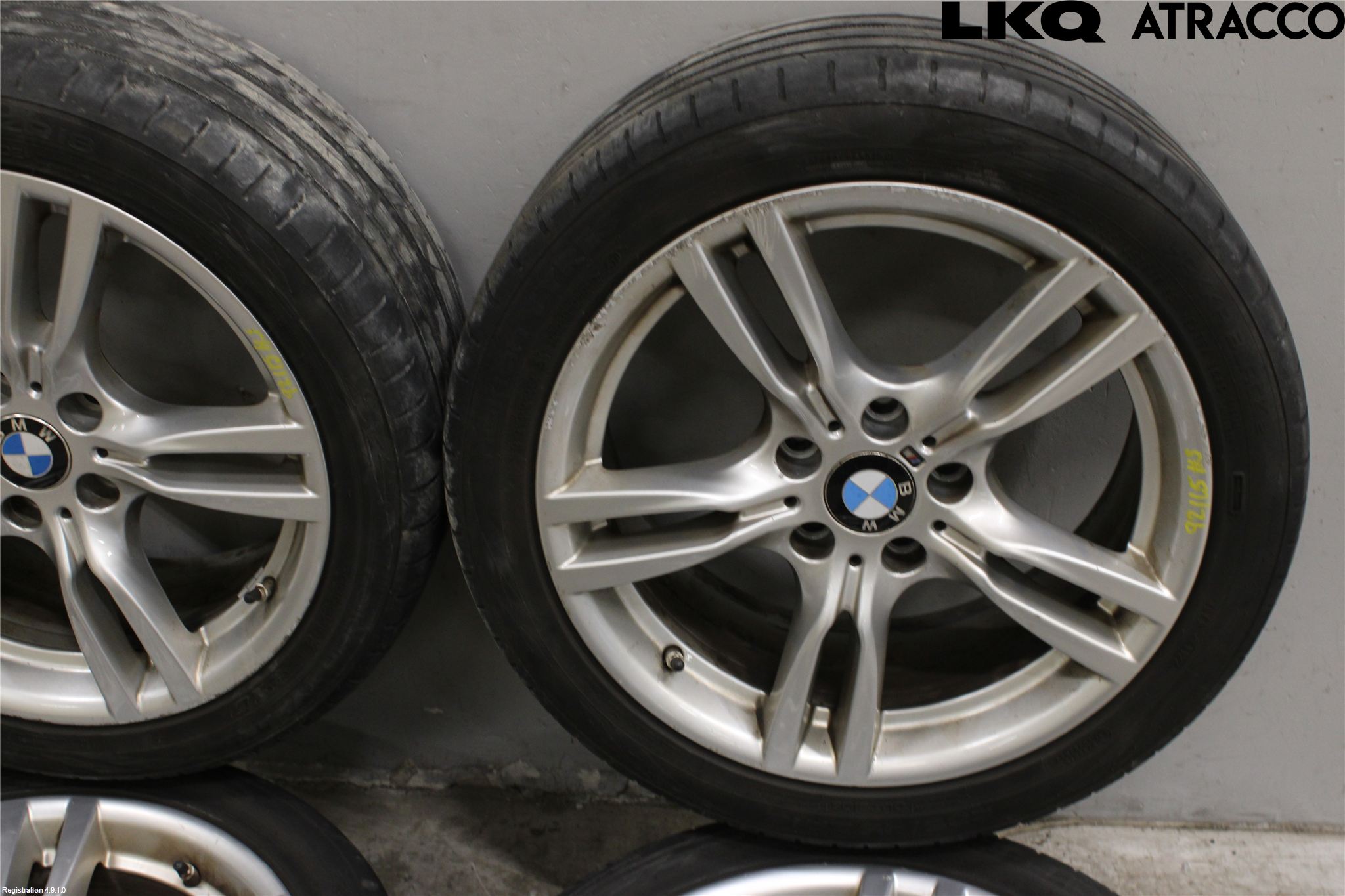 BMW 3 F30/F31/F80 12-19 Dekk Sommer På Alu Felg 4Stk