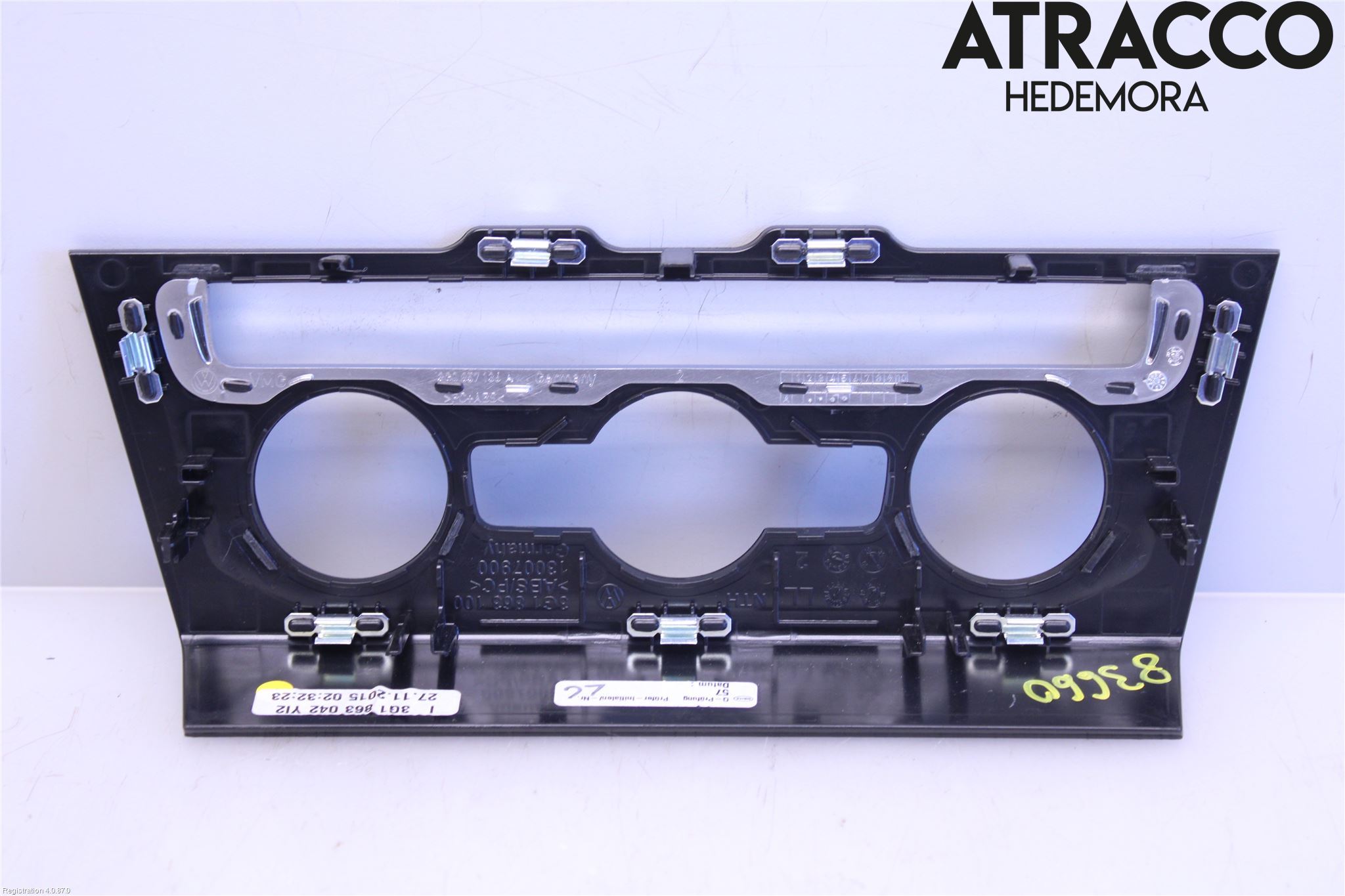 Volkswagen VW PASSAT 15-19 Instrument Ramme