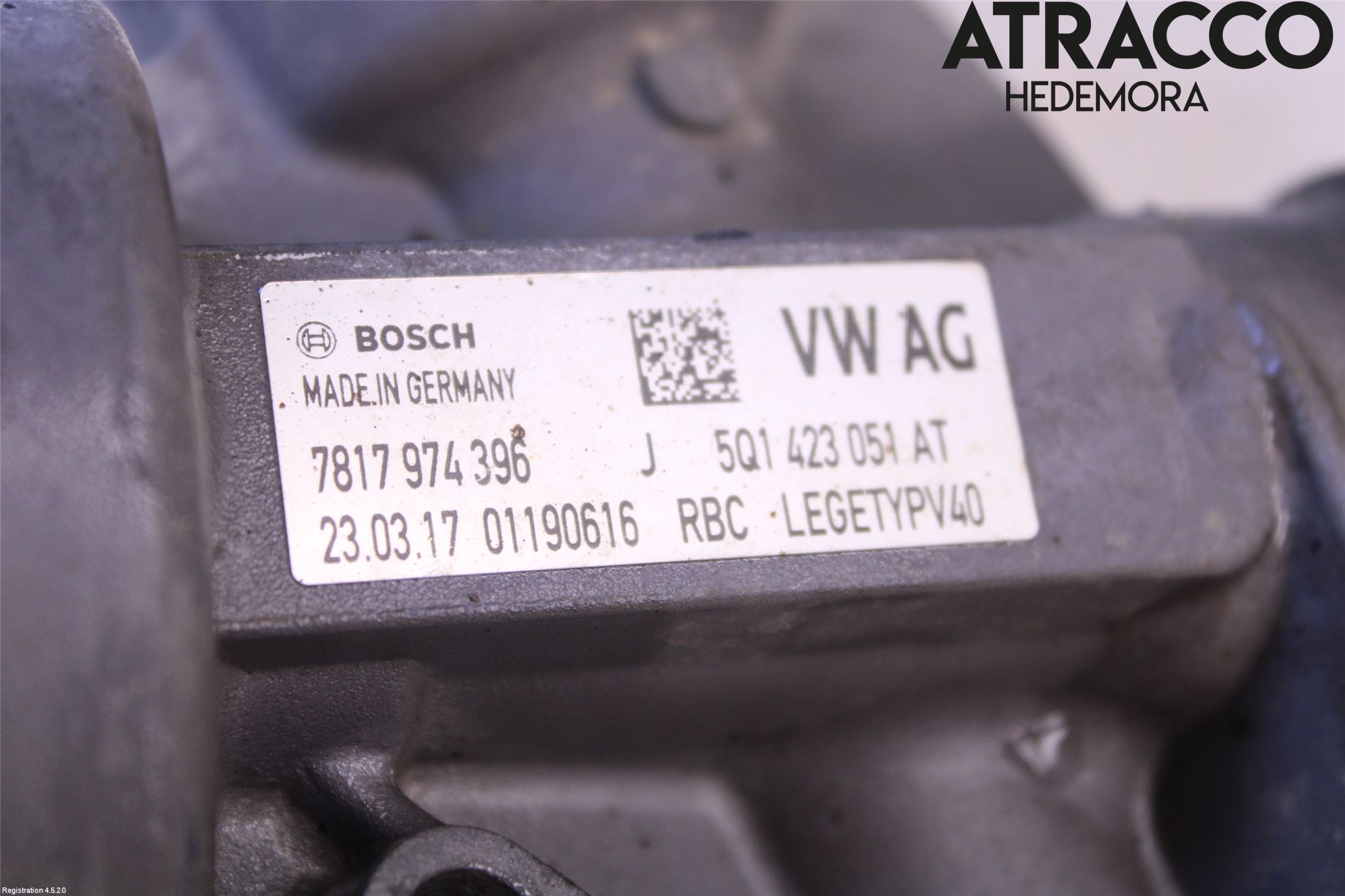 Volkswagen VW GOLF / E-GOLF VII 13-20 Styrväxel/Snäcka Elektrisk