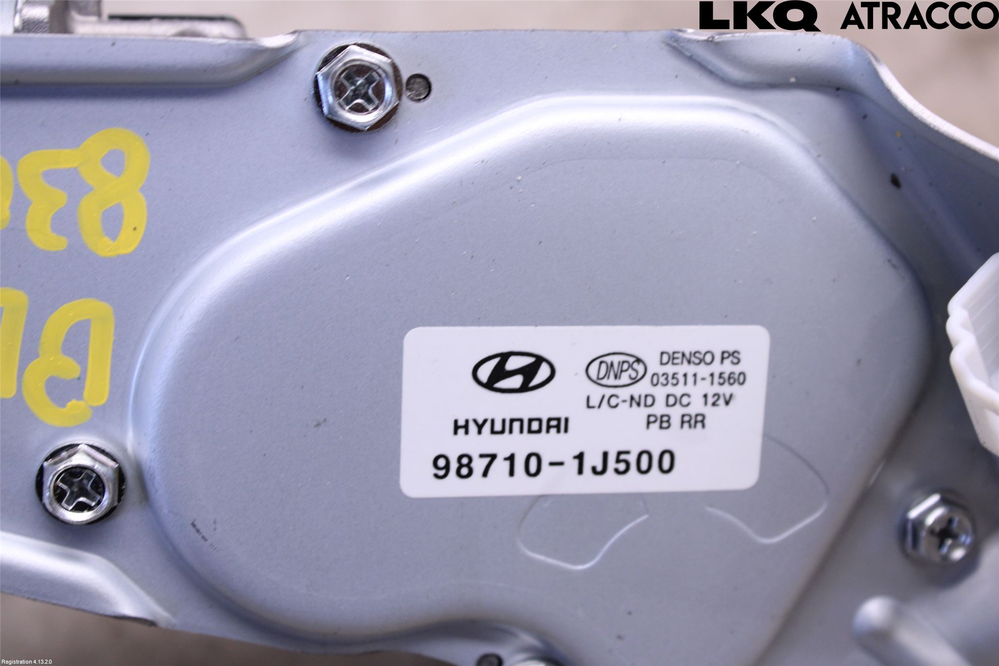 Hyundai i20 PB 09-14 Viskermotor Bakluke