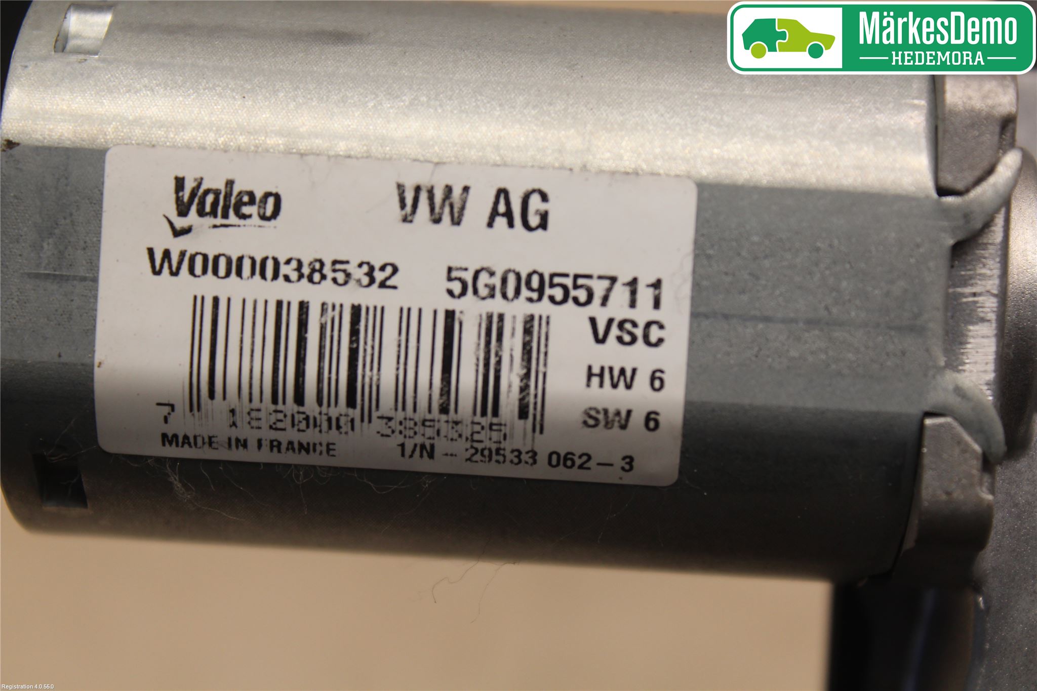 Volkswagen VW GOLF / E-GOLF VII 13-20 Viskermotor Bakluke