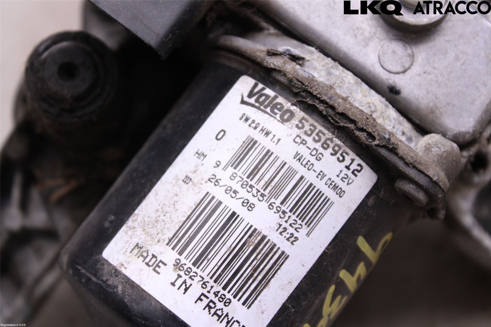 Citroen C5 08-17 Viskermotor Frontrute