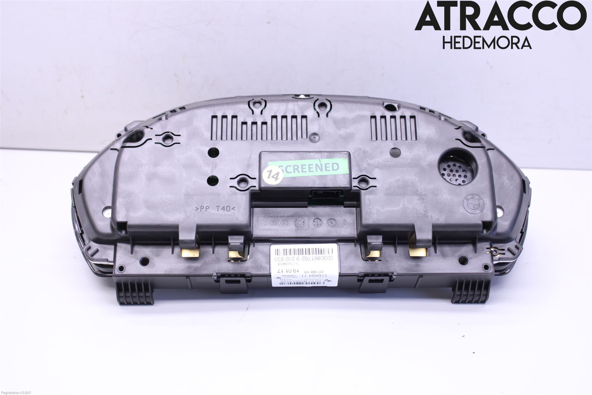 BMW 3 F30/F31/F80 12-19 Instr Kombinert