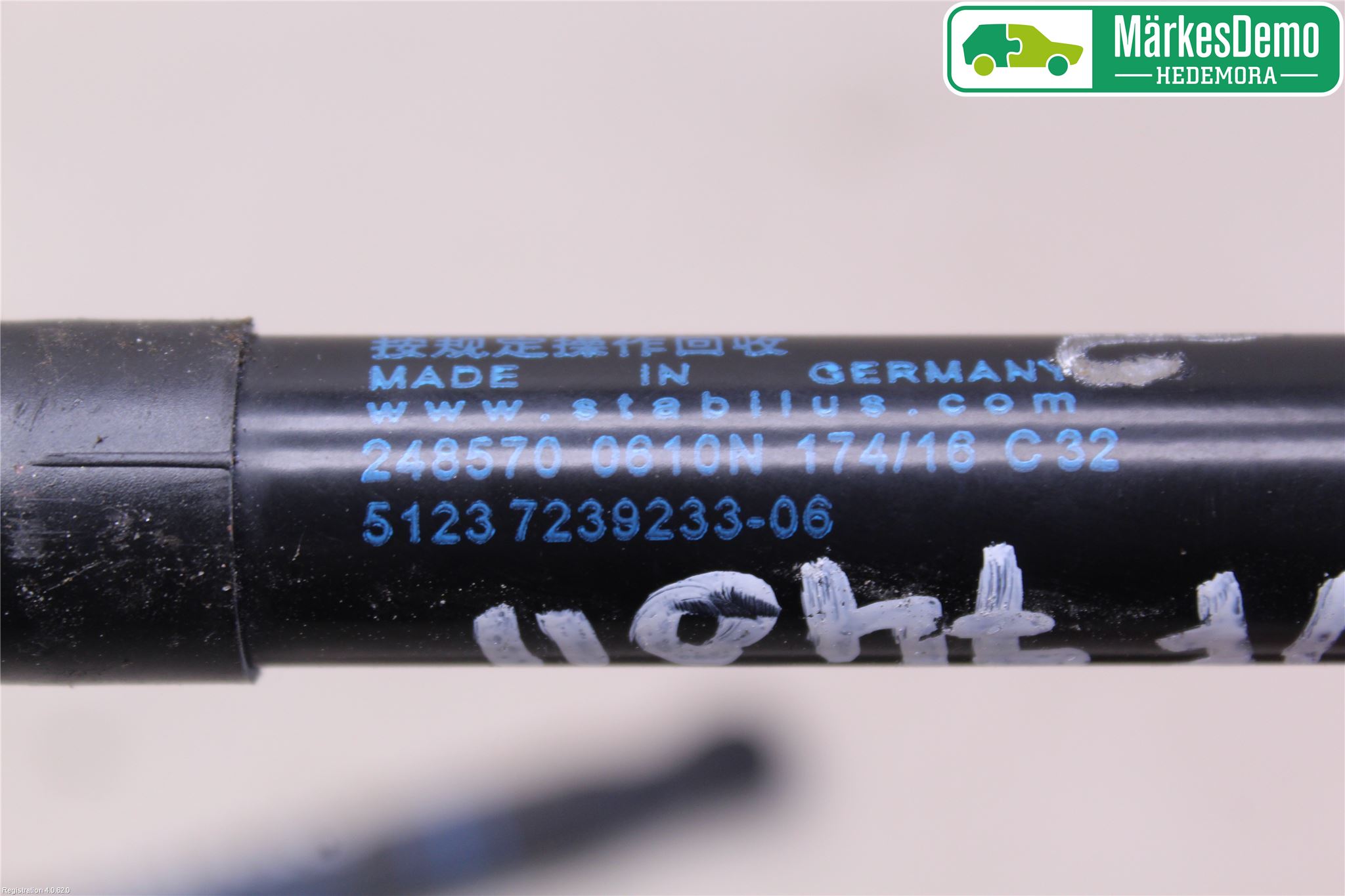 BMW 3 F30/F31/F80 12-19 Panser Demper-Gassfjær