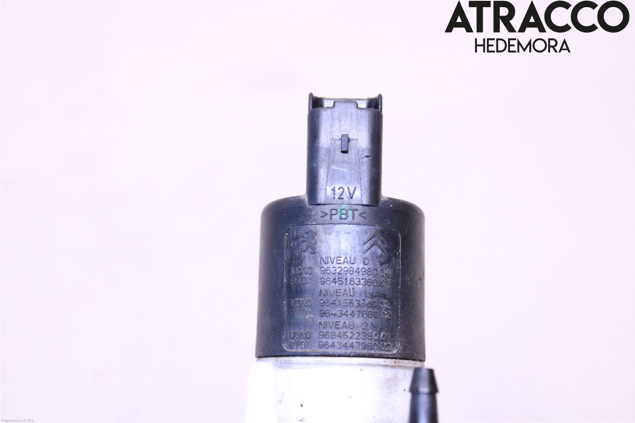 Citroen C4 GRAND PICASSO 14-18 Spylerpumpe Frontrute