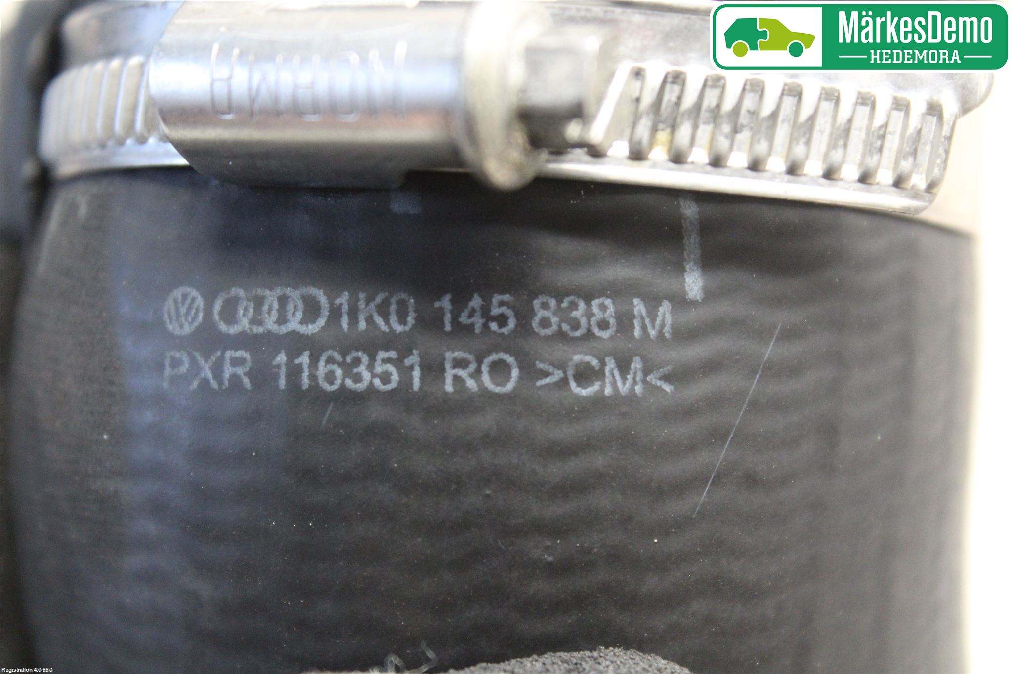 Audi TT/TTS 07-14 Inns Gummibelg - Slange