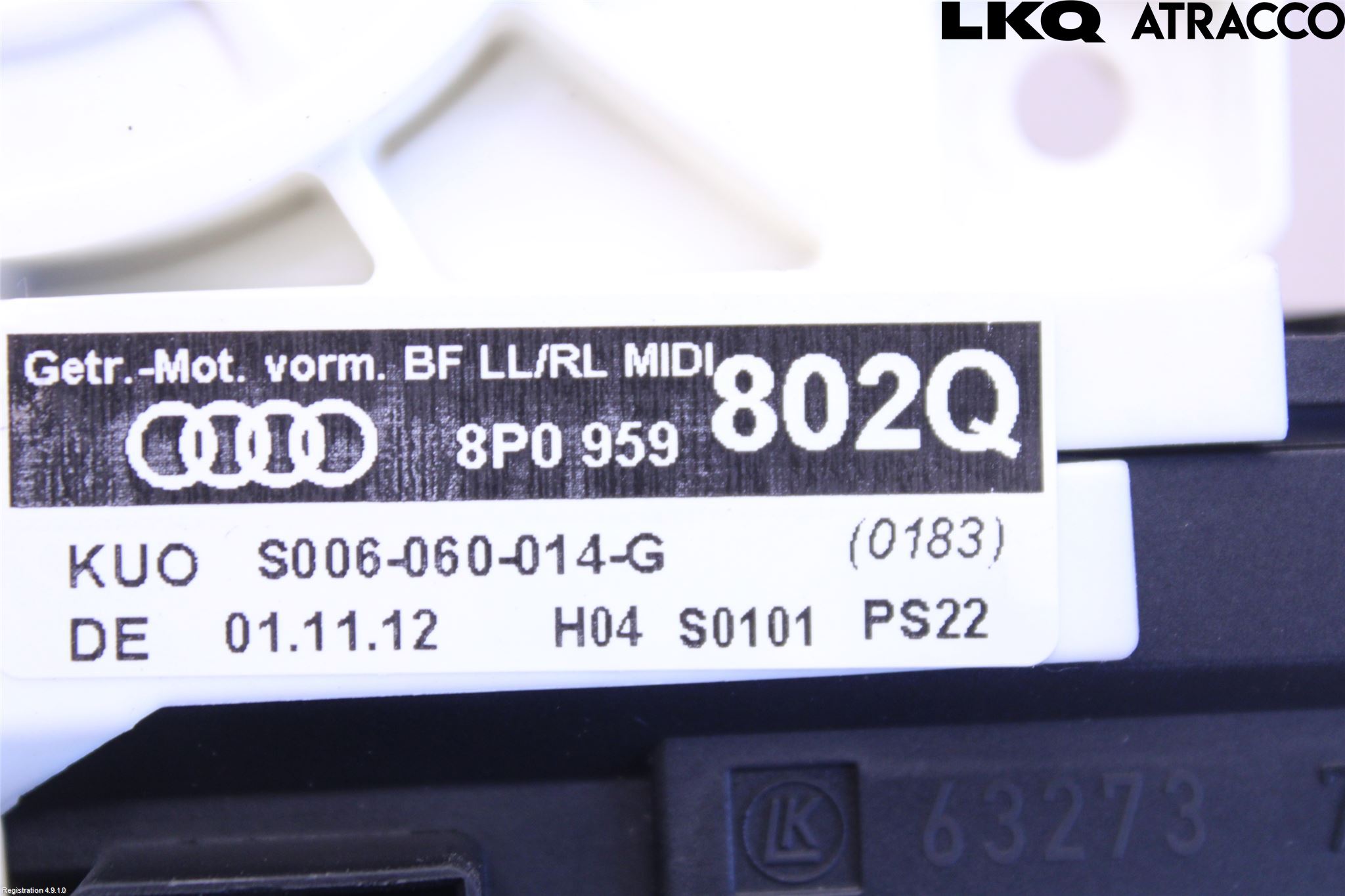 Audi A3/S3 05-13 Vindusheismotor