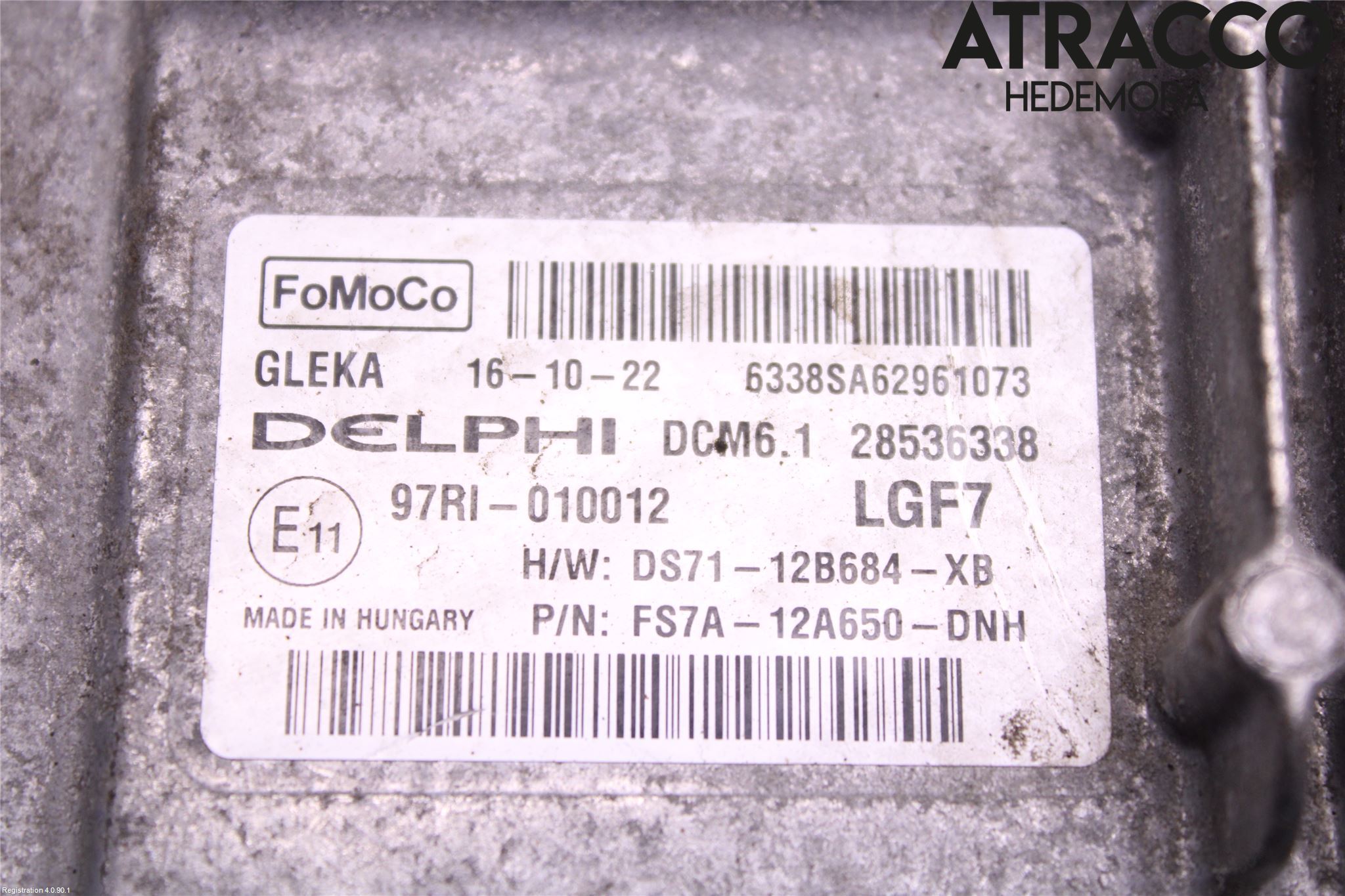 Ford MONDEO 15-22 Styreenhet Dieselpumpe